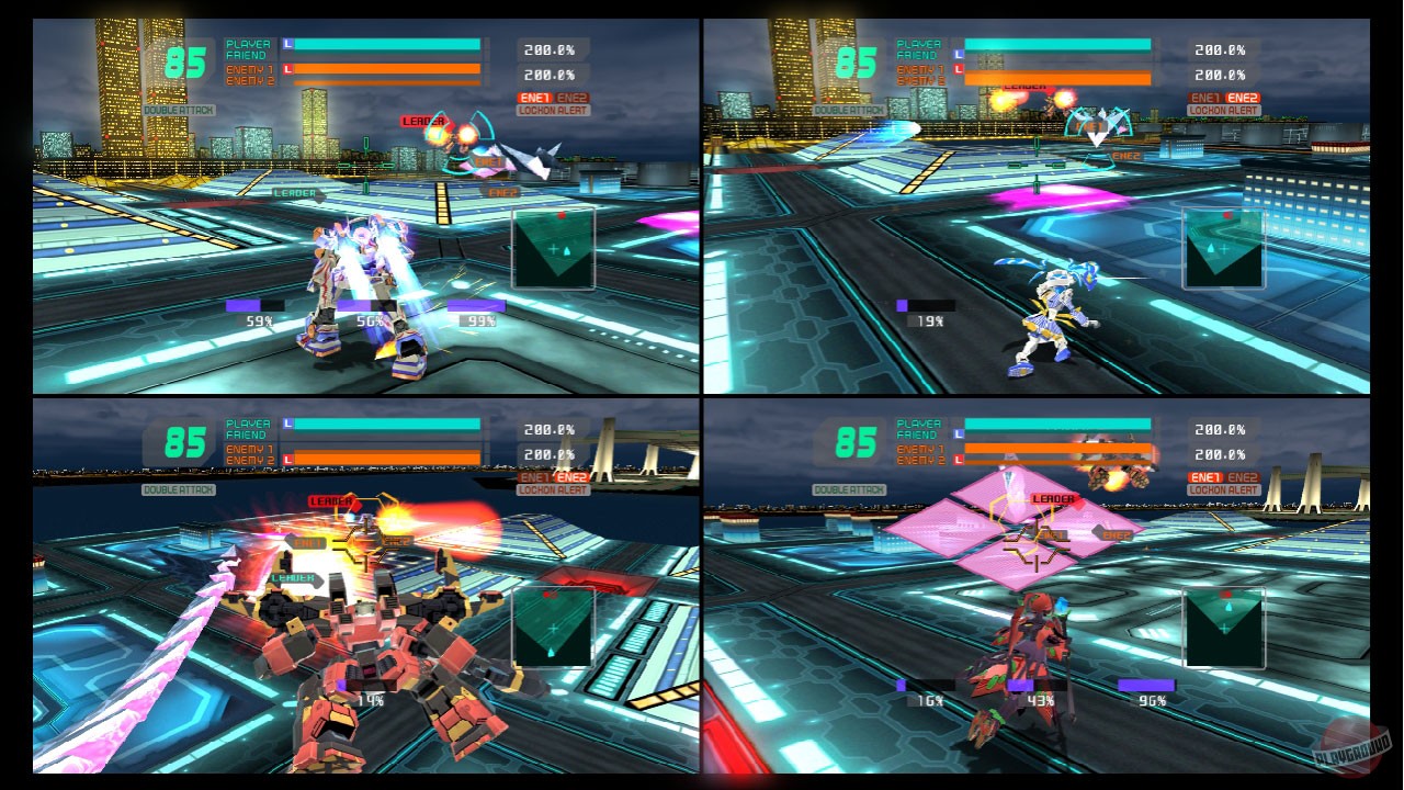 Скриншот из игры Cyber Troopers Virtual-On Force - 8