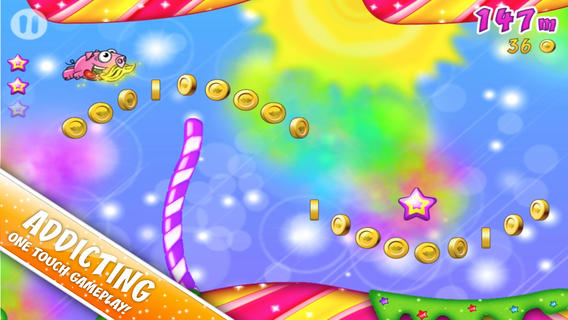 Скриншот из игры Flappy Pig - 1