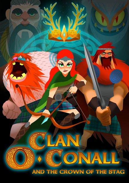 Обложка игры Clan O'Conall and the Crown of the Stag