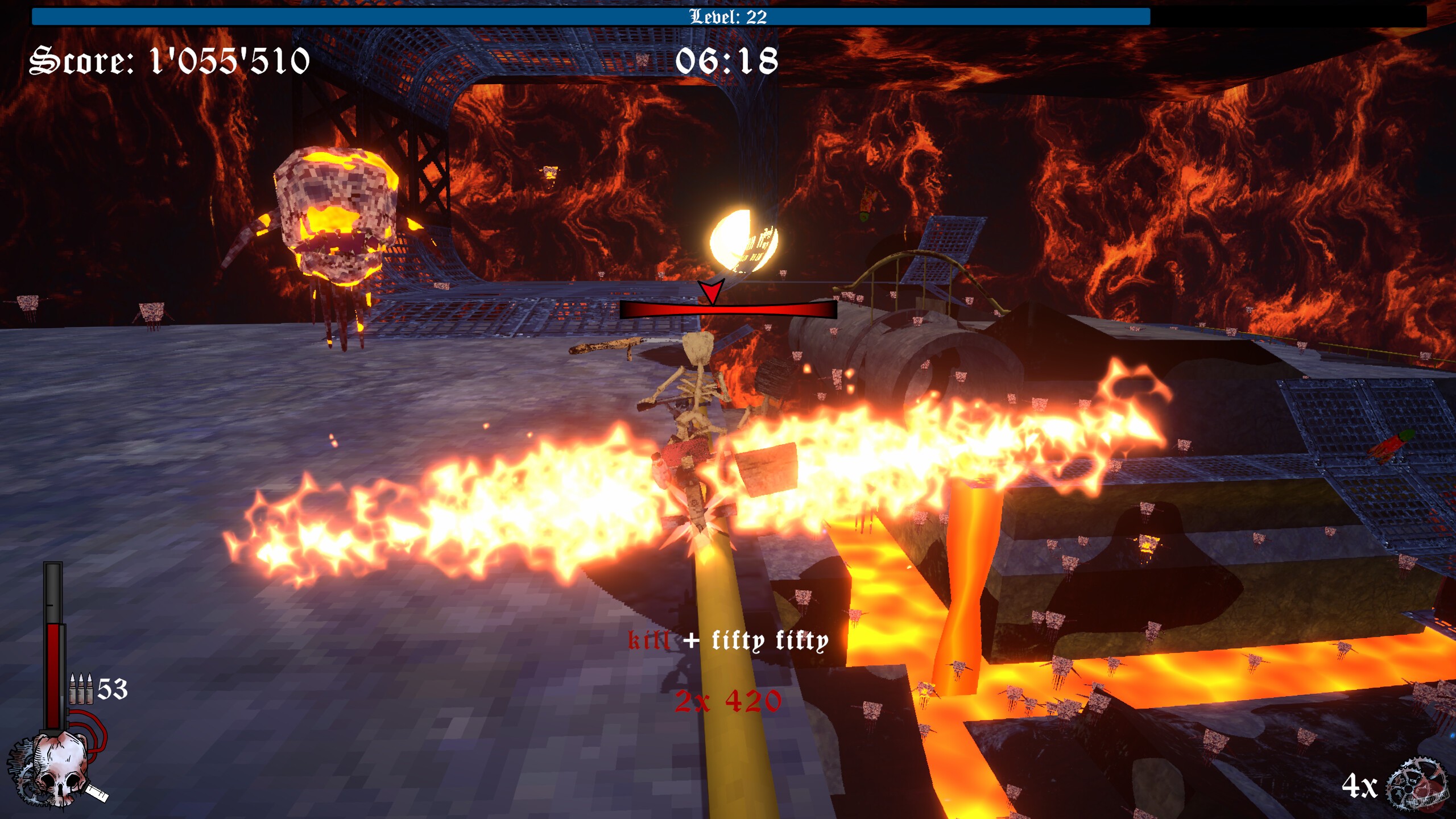 Скриншот из игры Motordoom - 8