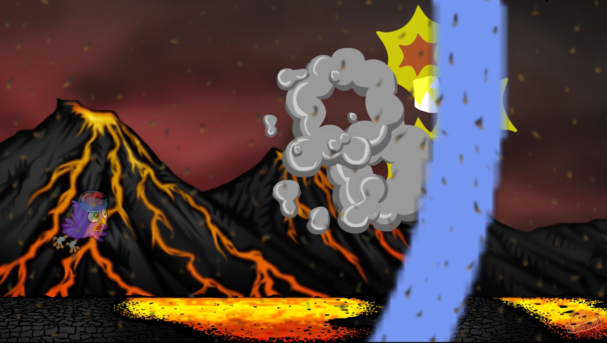 Скриншот из игры Purple Chicken Spaceman - 11