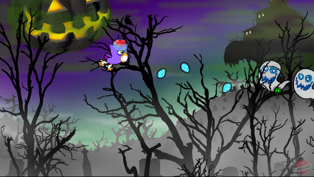 Скриншот из игры Purple Chicken Spaceman - 10