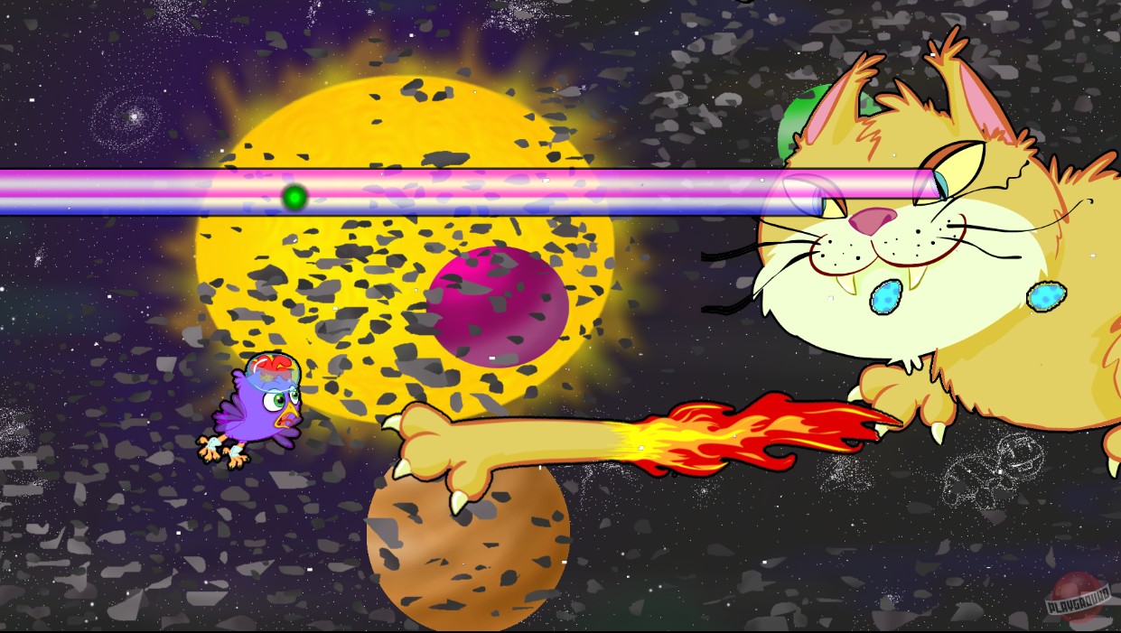 Скриншот из игры Purple Chicken Spaceman - 7