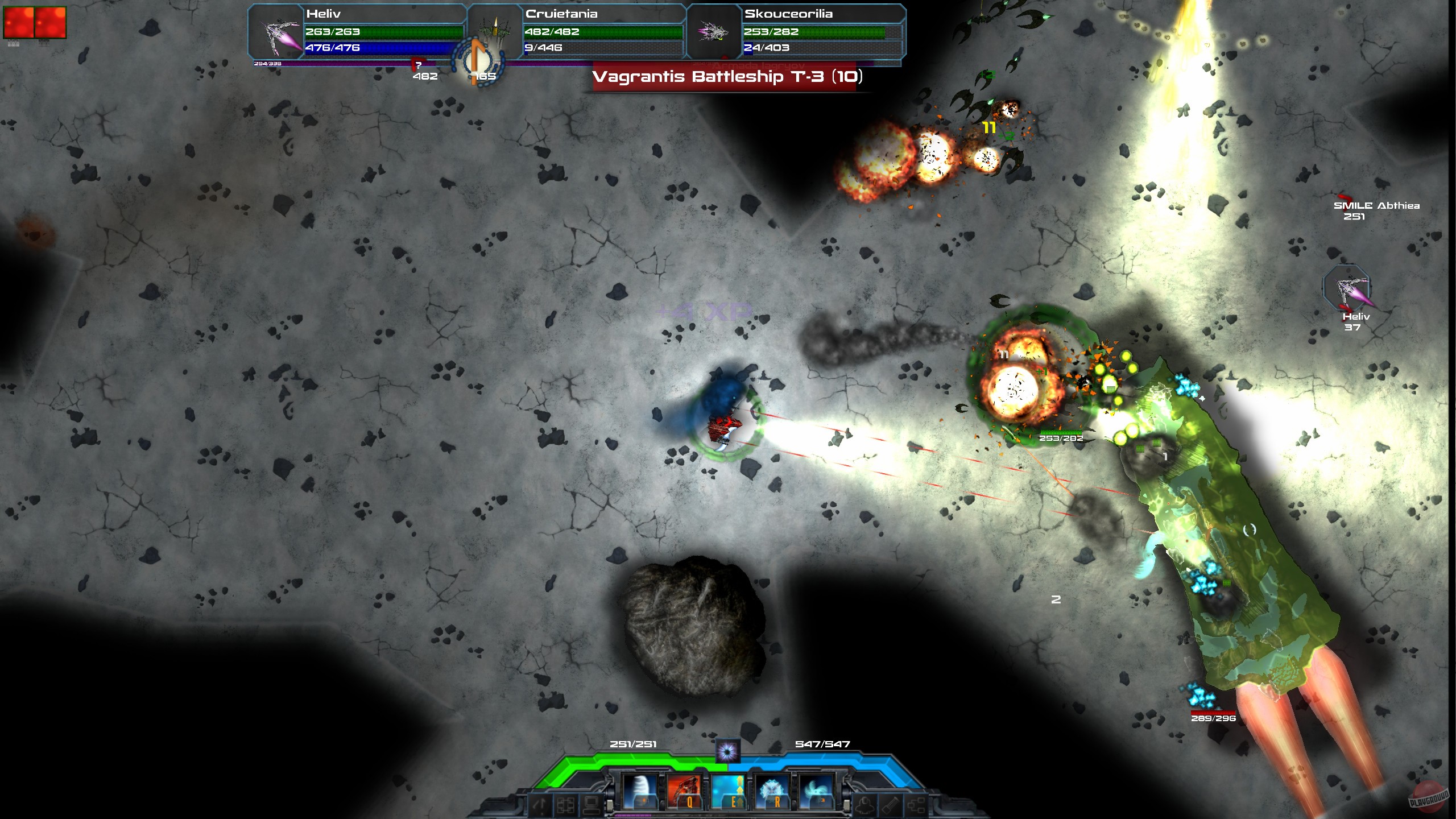 Скриншот из игры Nienix: Cosmic Warfare - 11