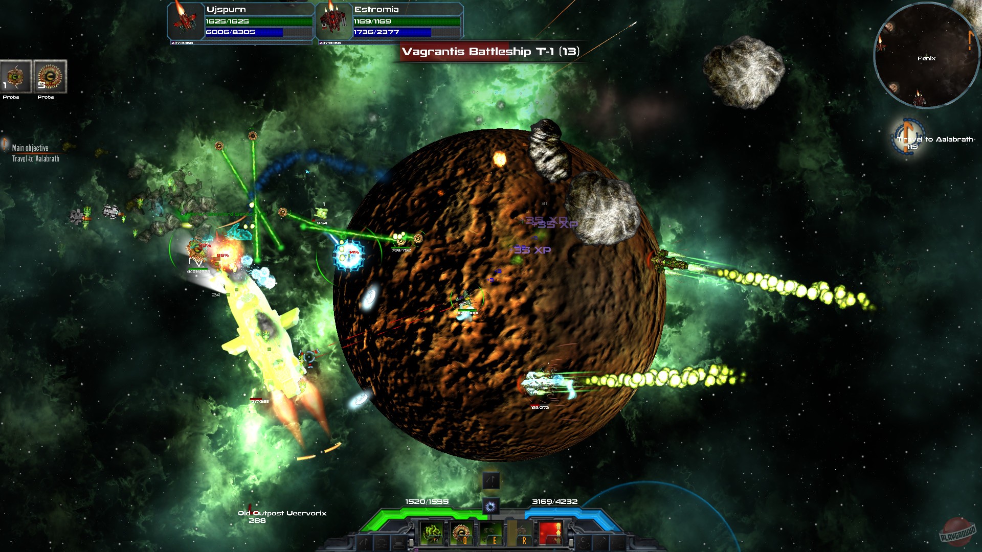 Скриншот из игры Nienix: Cosmic Warfare - 2