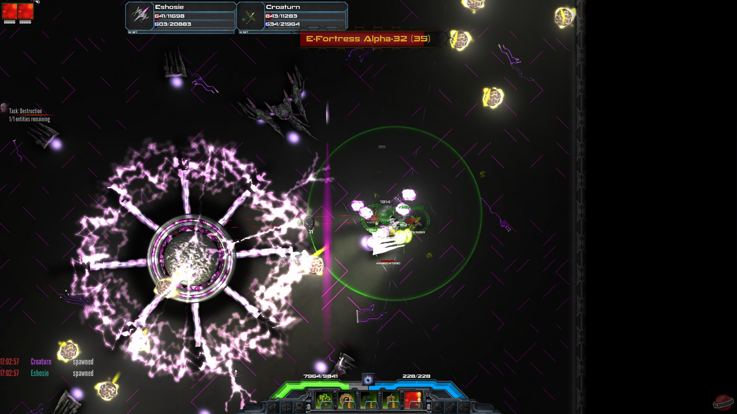 Скриншот из игры Nienix: Cosmic Warfare - 1