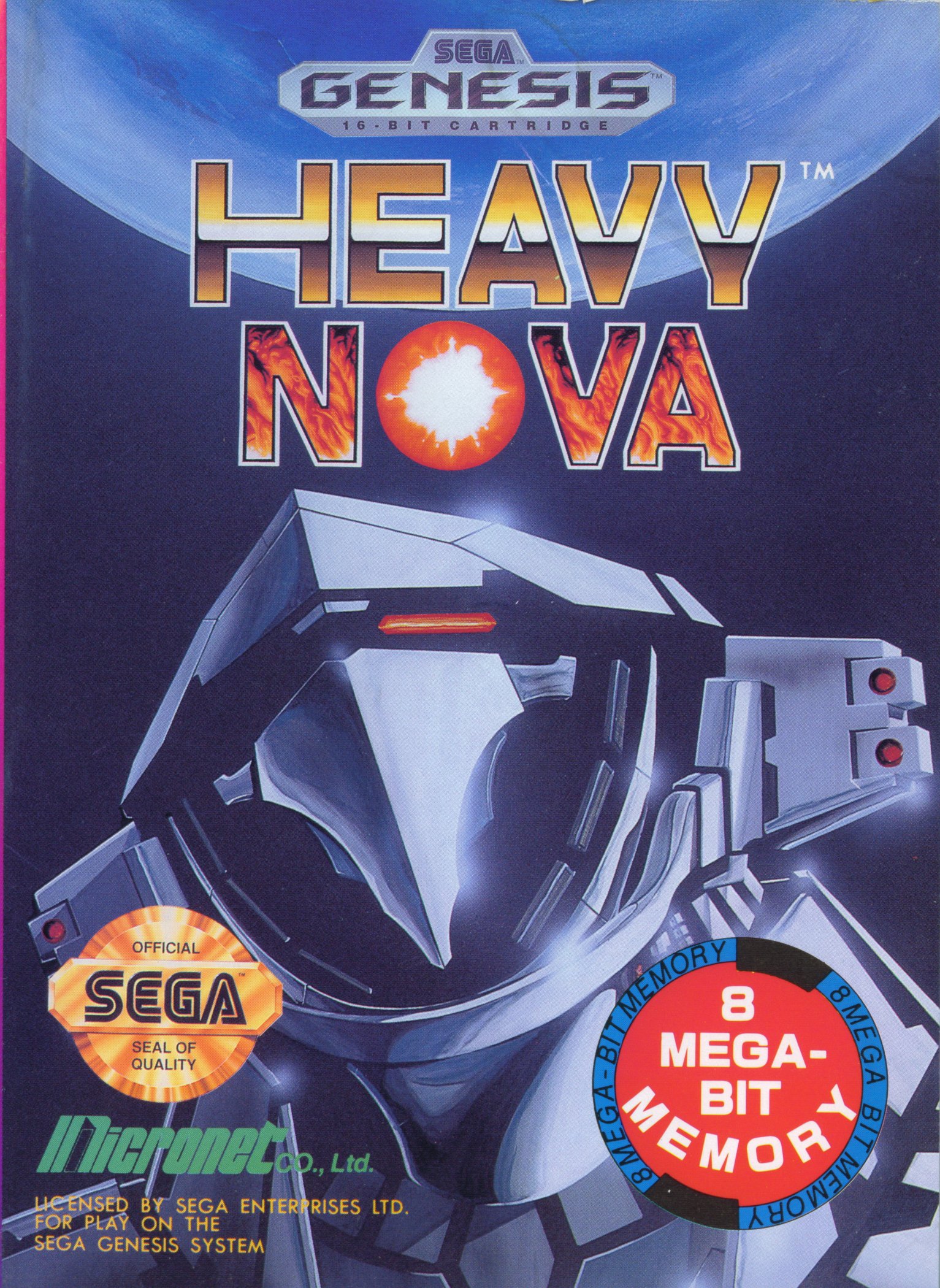 Обложка игры Heavy Nova