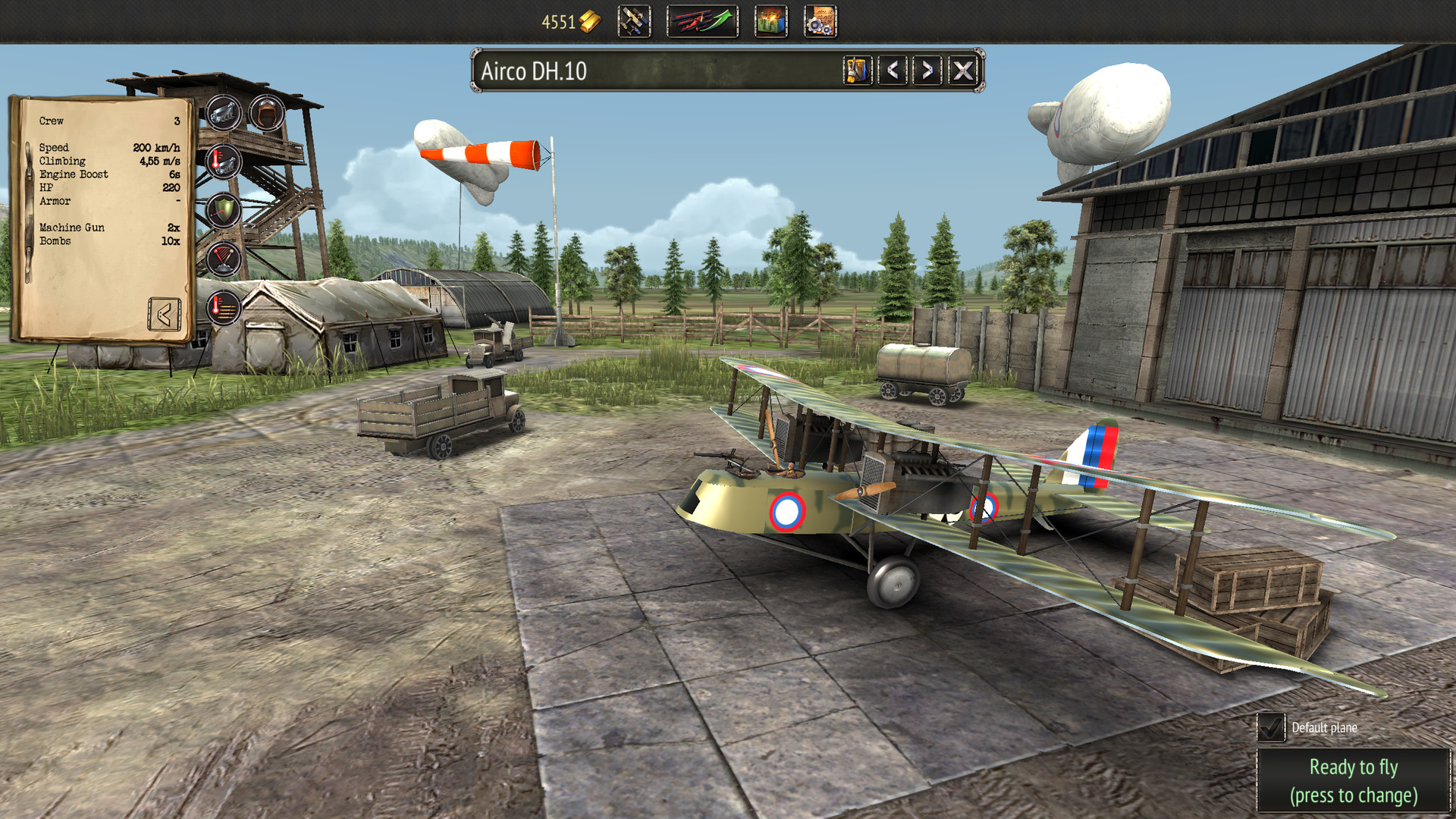 Скриншот из игры Warplanes: WW1 Sky Aces - 16