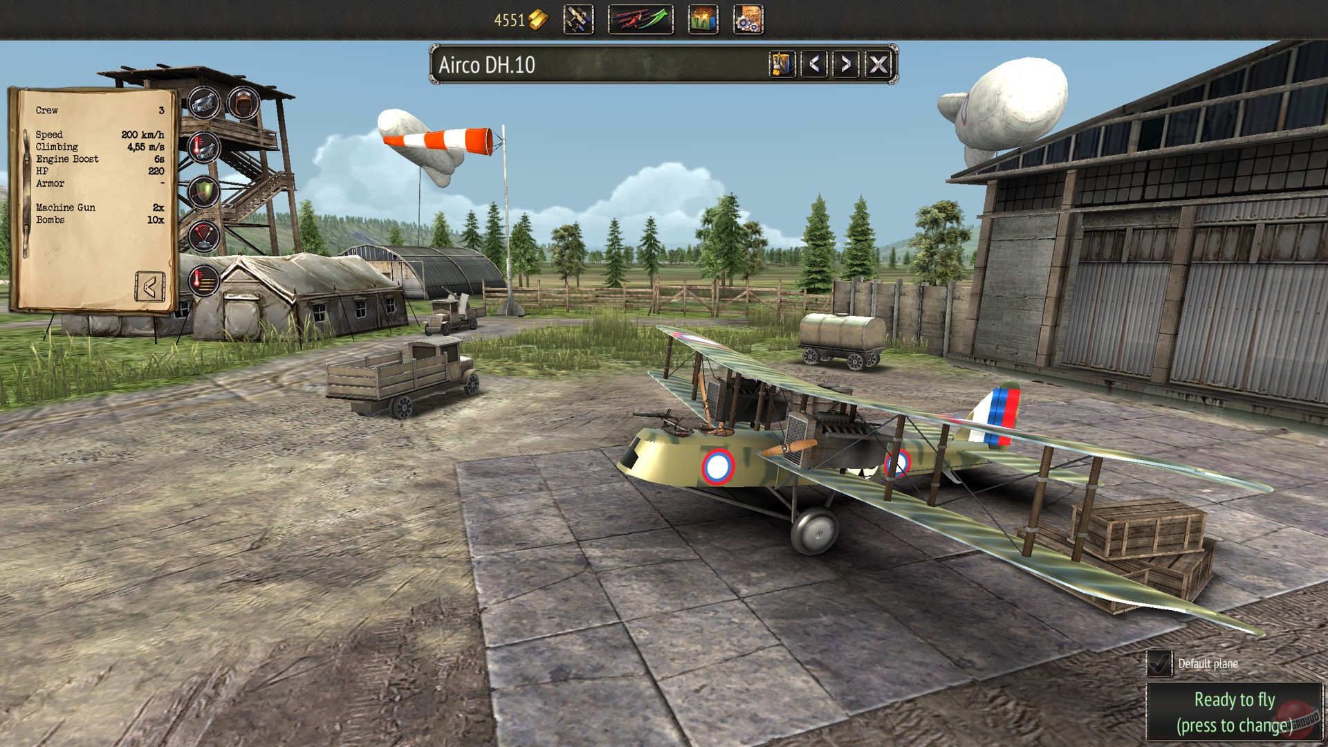 Скриншот из игры Warplanes: WW1 Sky Aces - 20