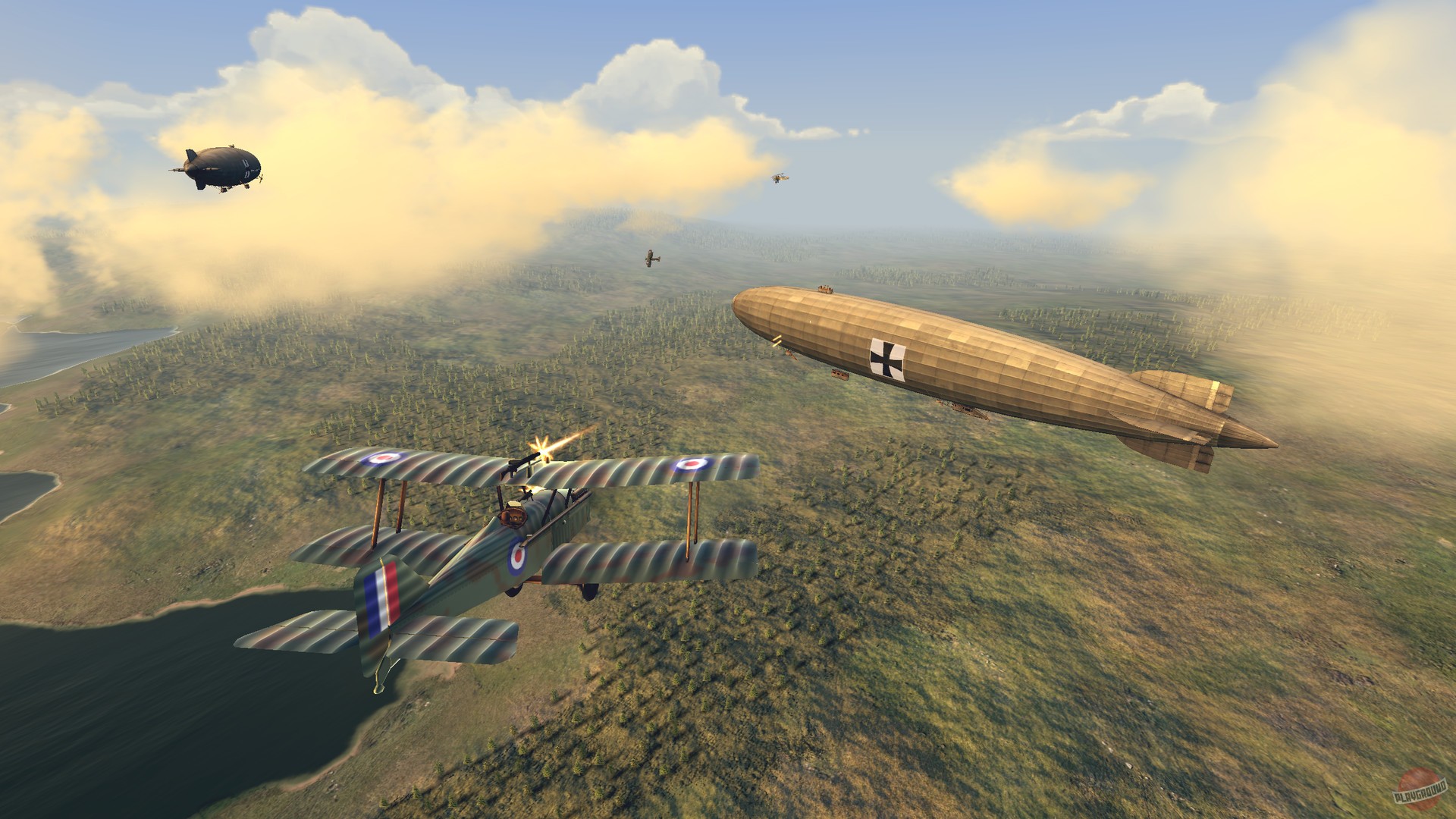 Скриншот из игры Warplanes: WW1 Sky Aces - 8