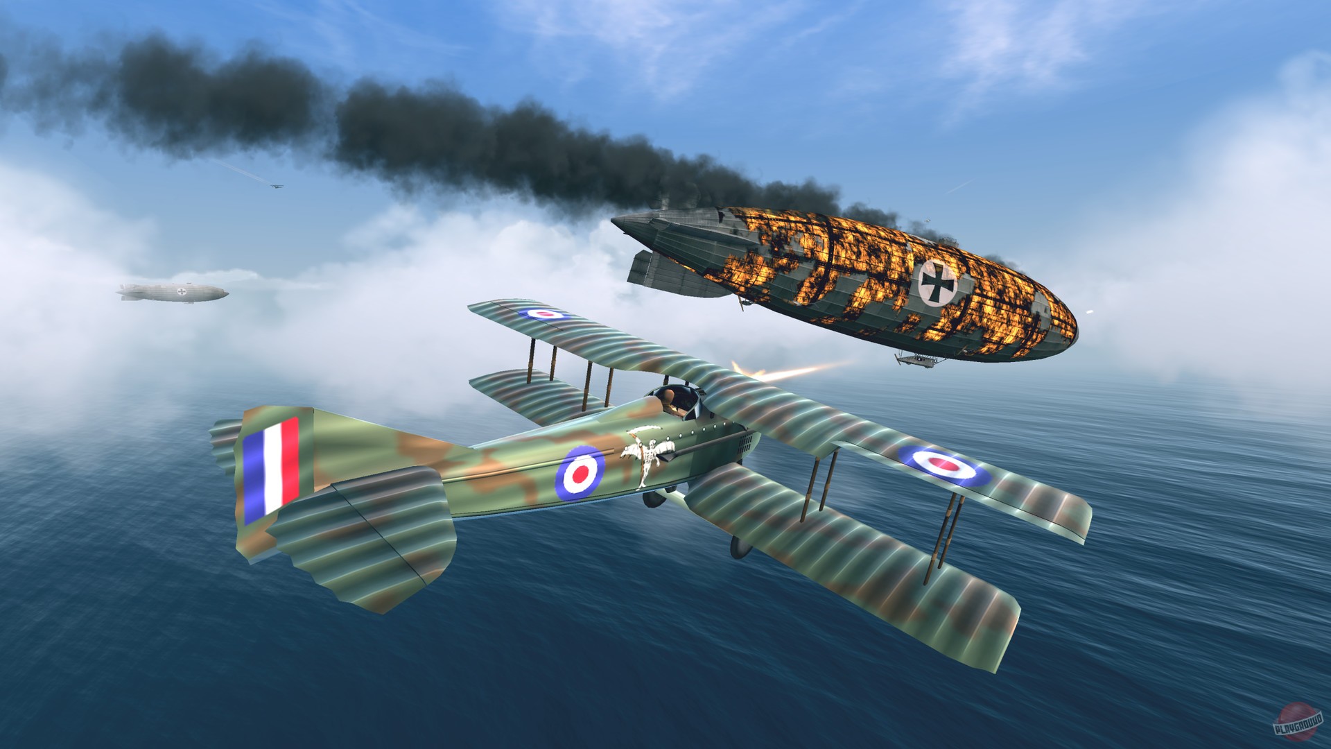 Скриншот из игры Warplanes: WW1 Sky Aces - 12