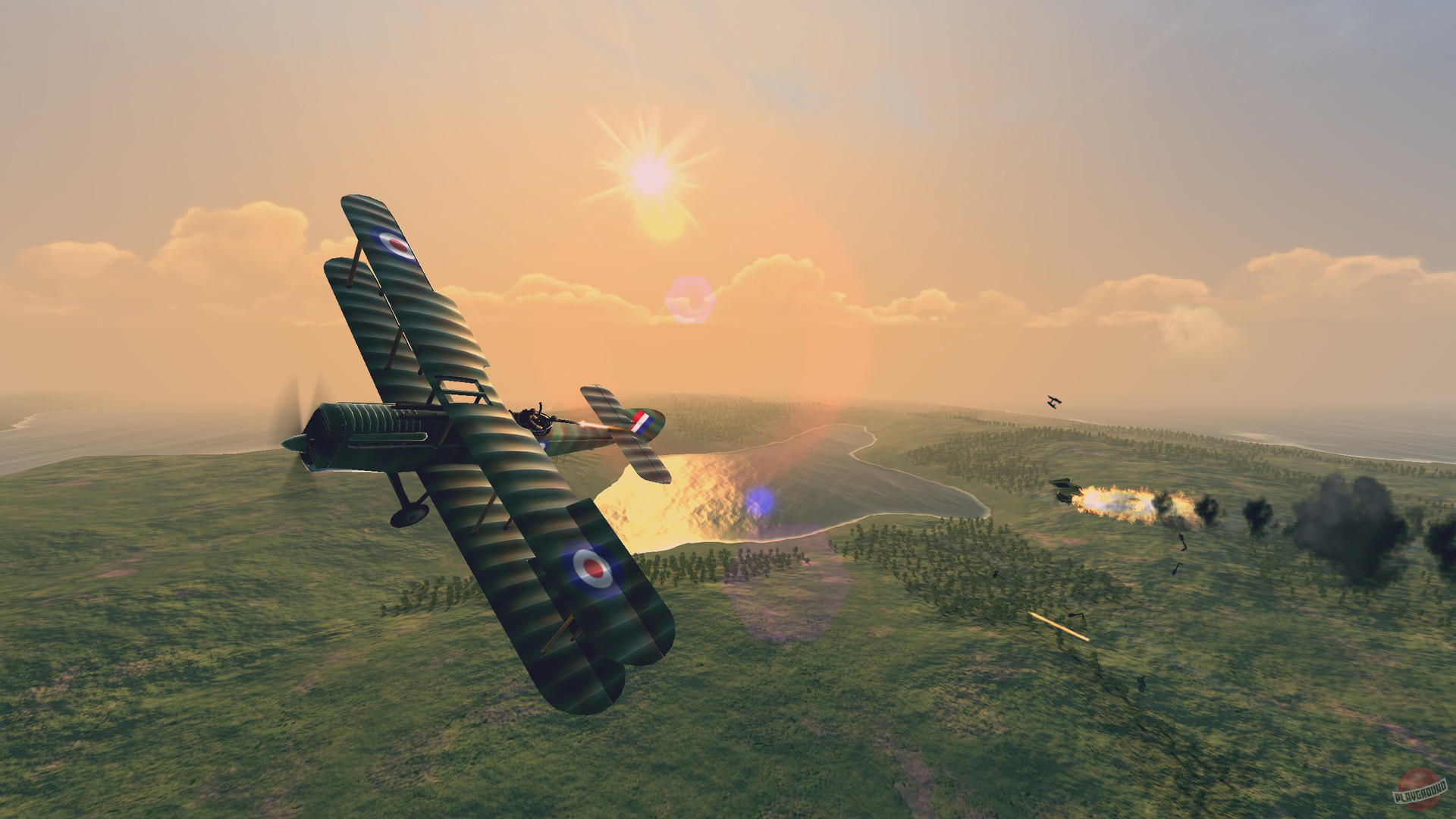 Скриншот из игры Warplanes: WW1 Sky Aces - 2