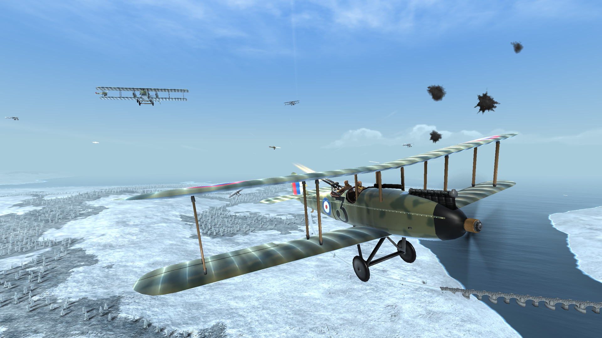 Скриншот из игры Warplanes: WW1 Sky Aces - 1