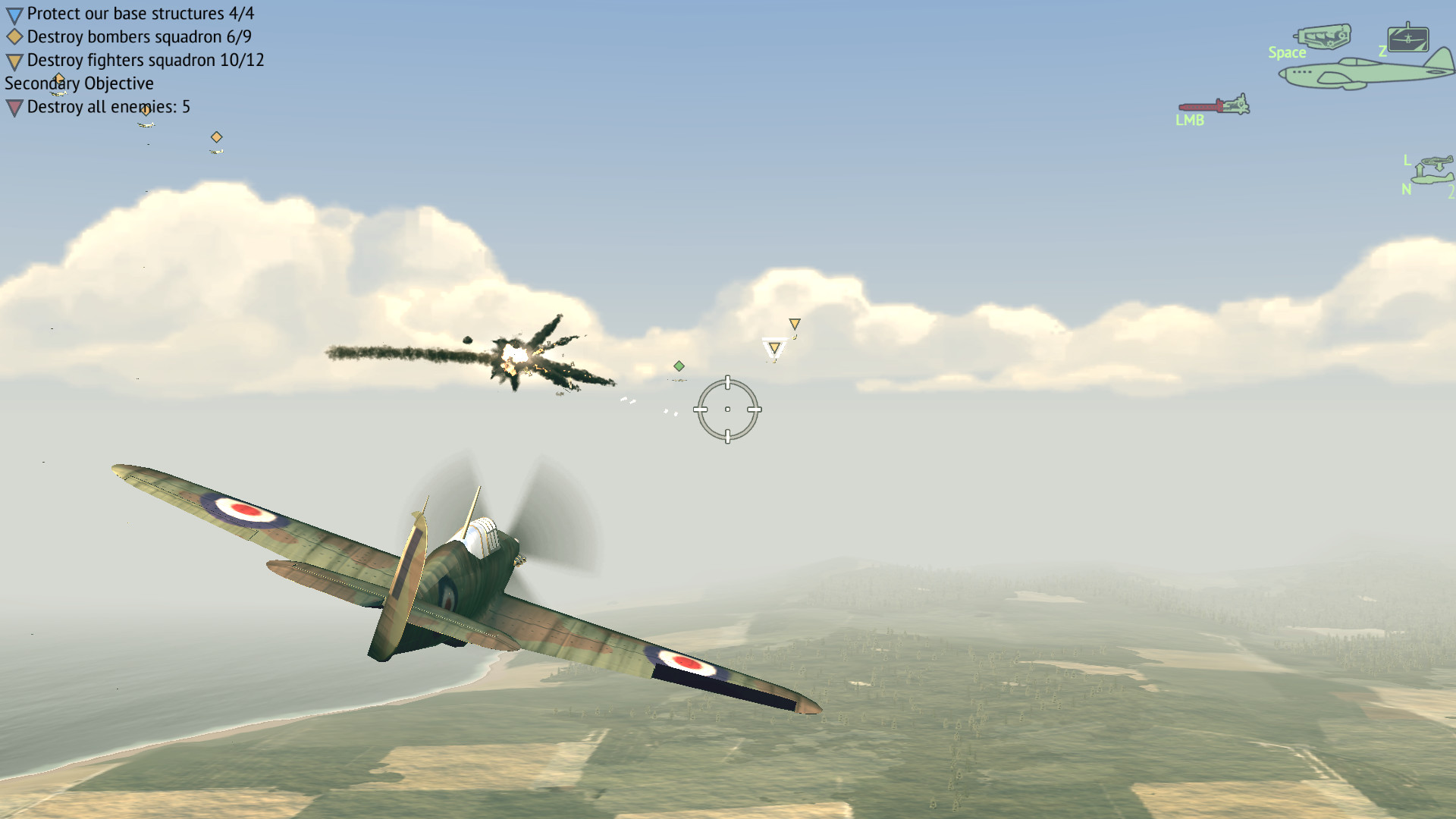 Скриншот из игры Warplanes: WW2 Dogfight - 5