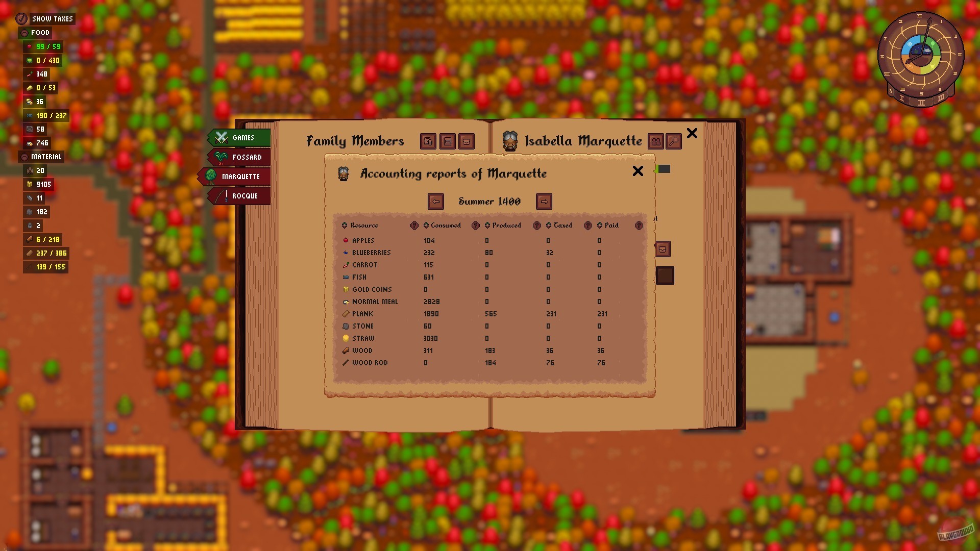 Скриншот из игры Lords and Villeins - 48