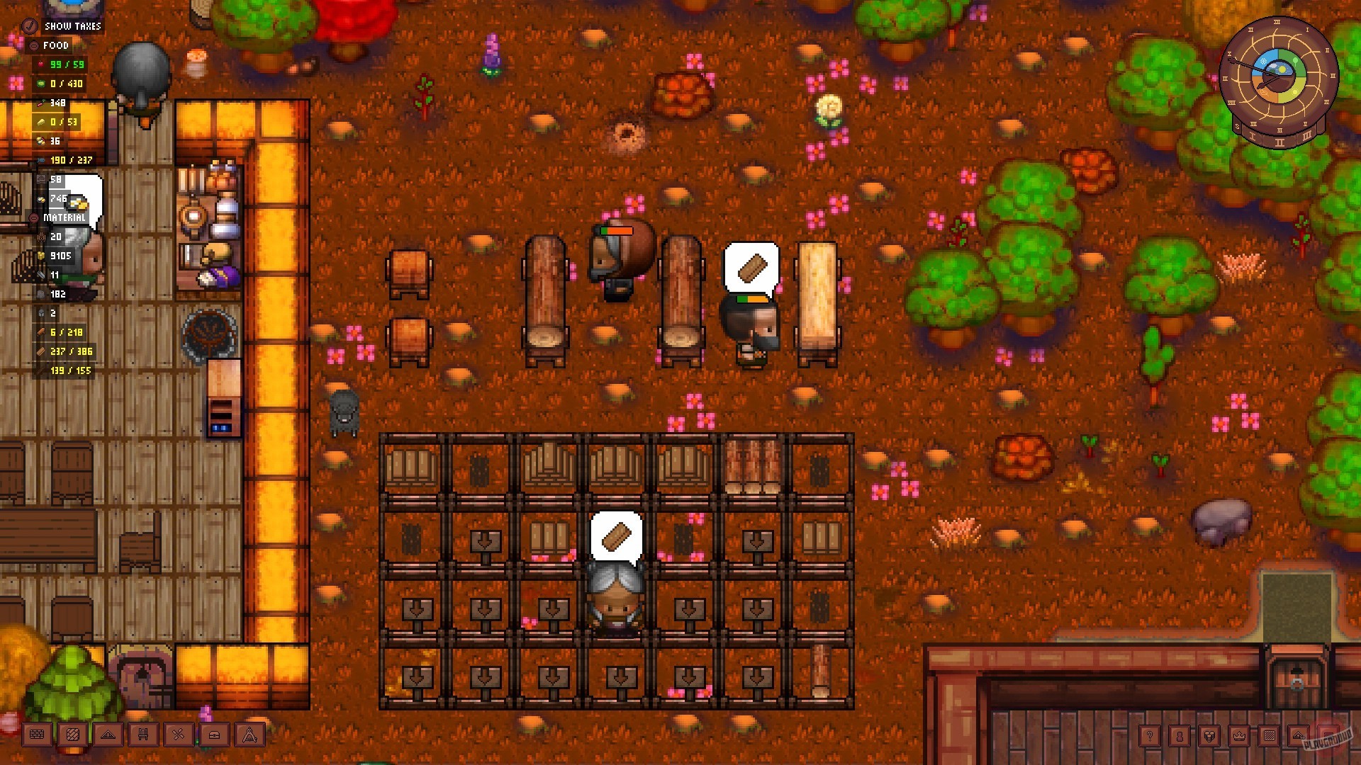 Скриншот из игры Lords and Villeins - 25