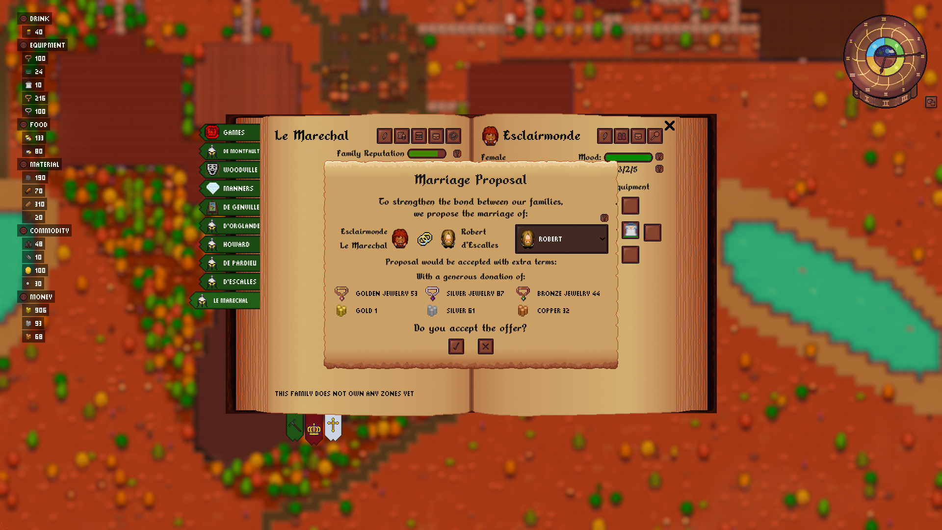 Скриншот из игры Lords and Villeins - 38