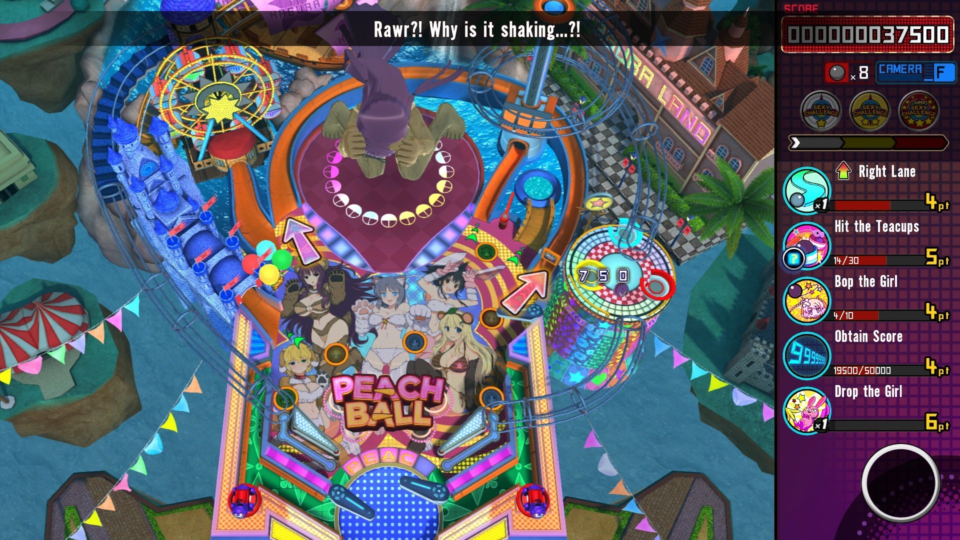 Скриншот из игры Senran Kagura: Peach Ball - 25