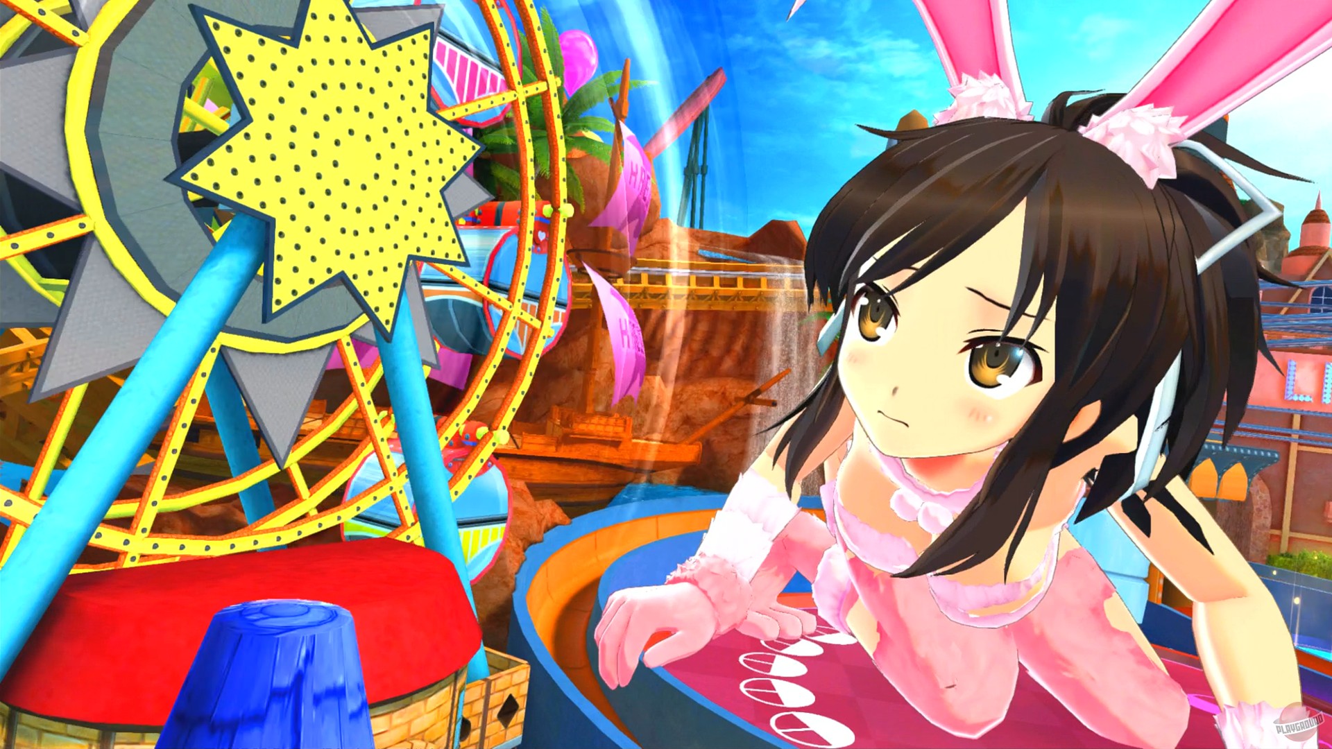 Скриншот из игры Senran Kagura: Peach Ball - 12