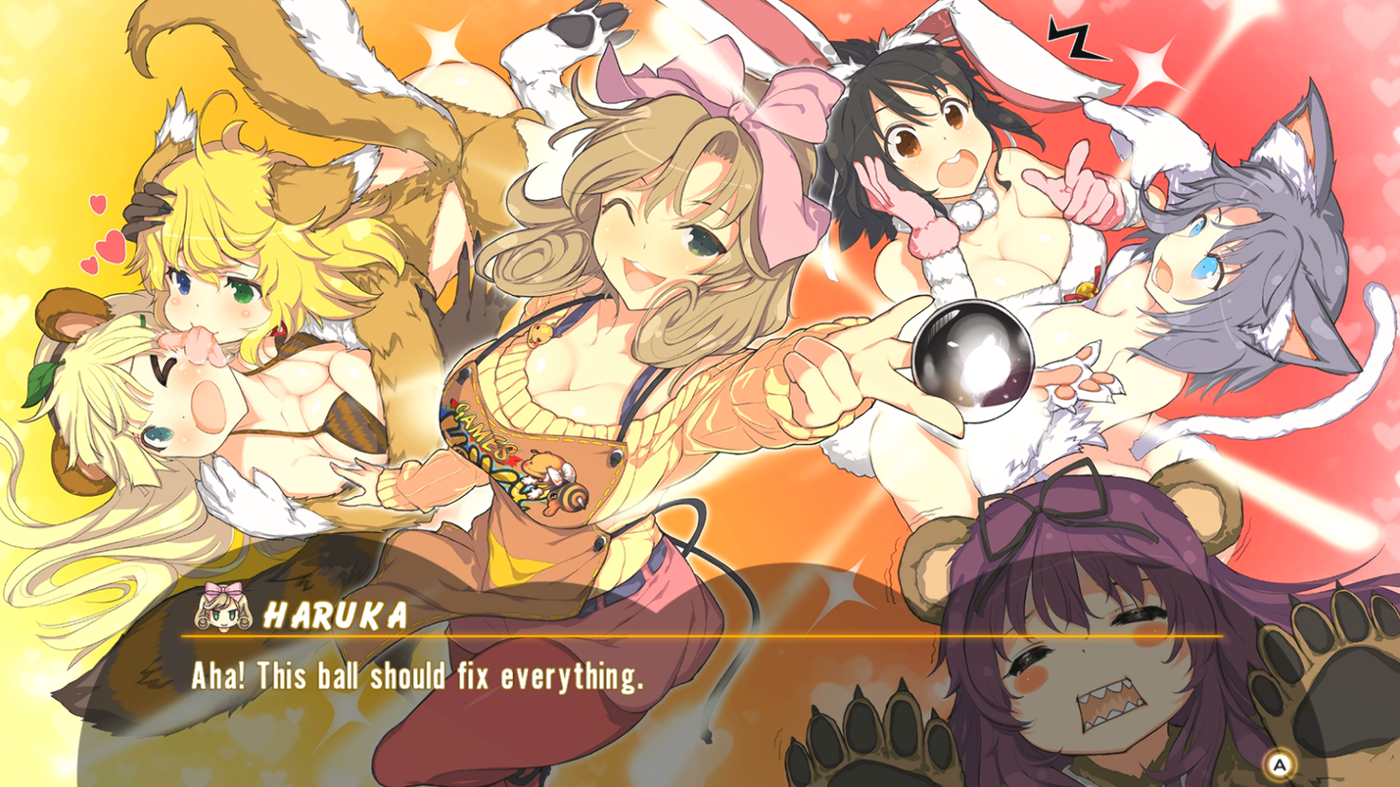 Скриншот из игры Senran Kagura: Peach Ball - 6