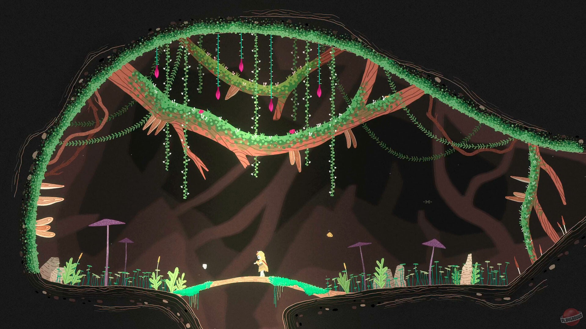 Скриншот из игры Oscuro Blossom's Glow - 2