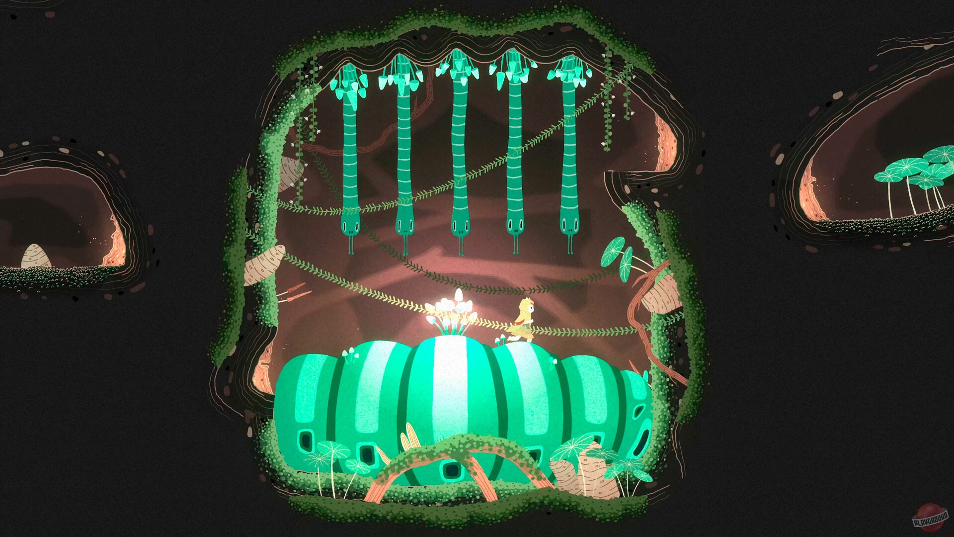 Скриншот из игры Oscuro Blossom's Glow - 4