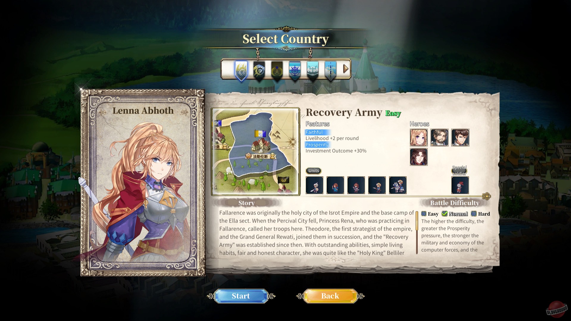 Скриншот из игры The Heroic Legend of Eagarlnia - 17