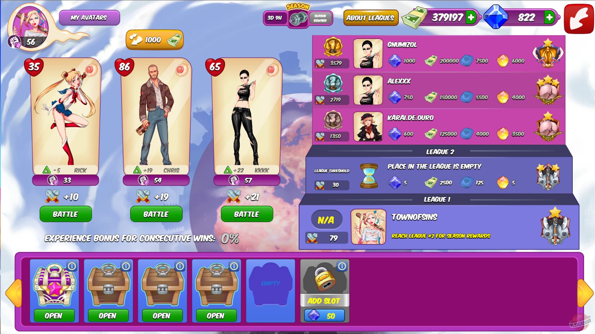 Скриншот из игры Town of Sins - 6