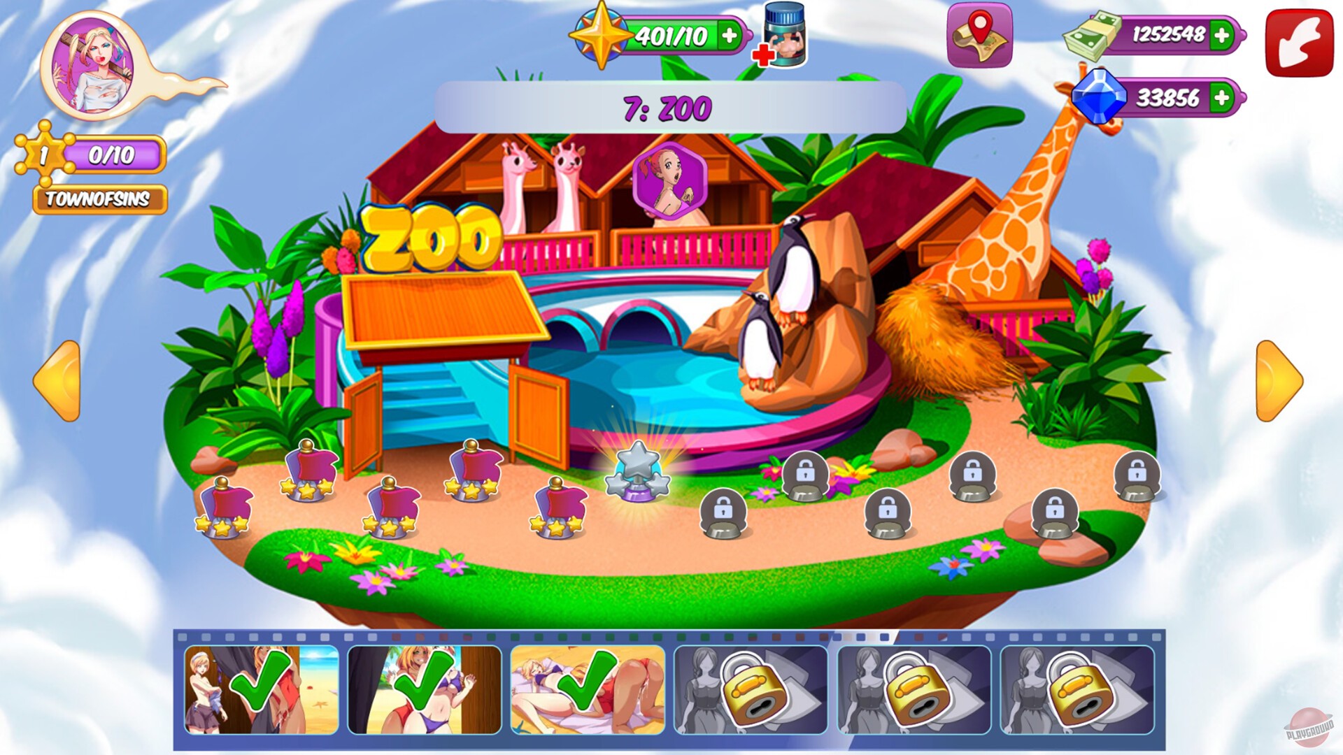 Скриншот из игры Town of Sins - 1