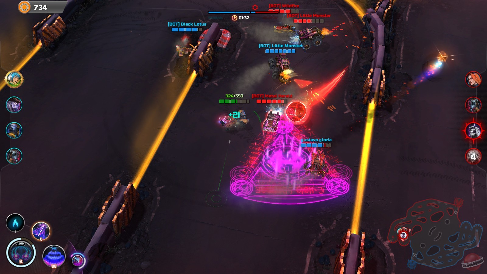 Скриншот из игры Heavy Metal Machines - 21