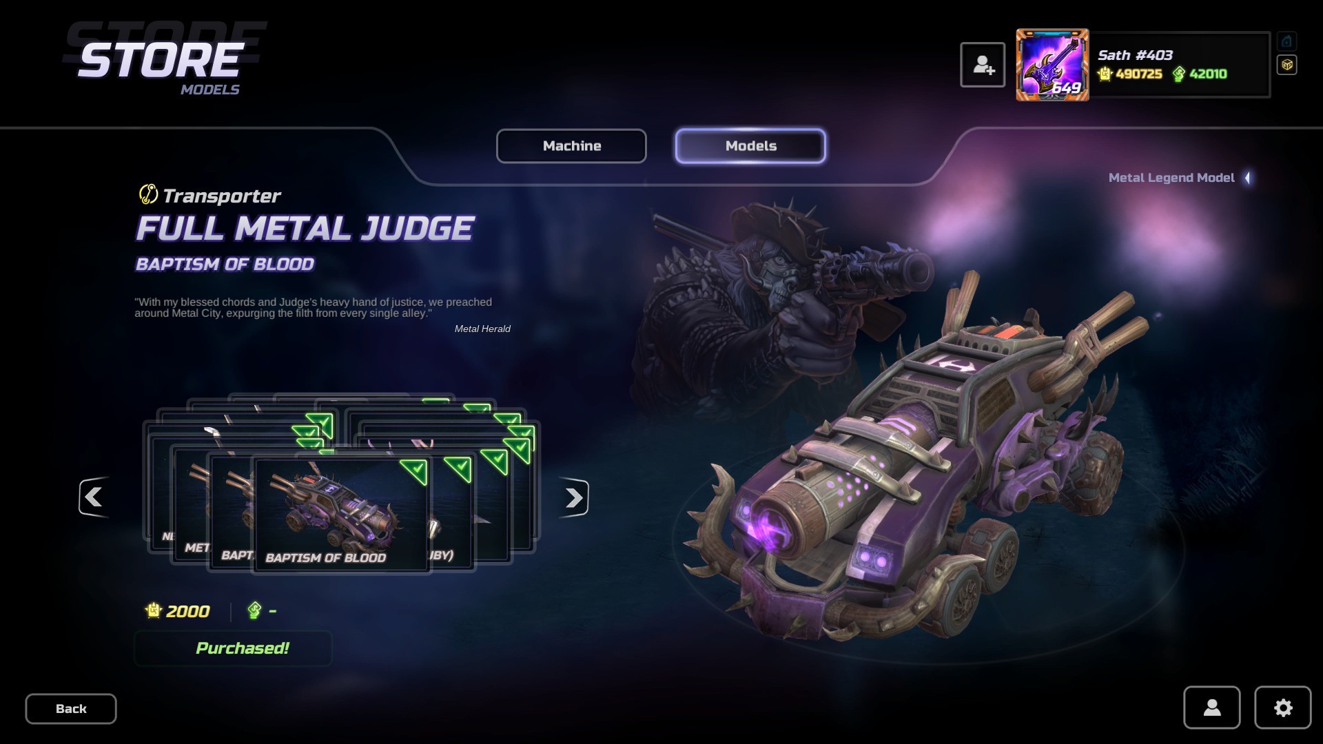 Скриншот из игры Heavy Metal Machines - 29