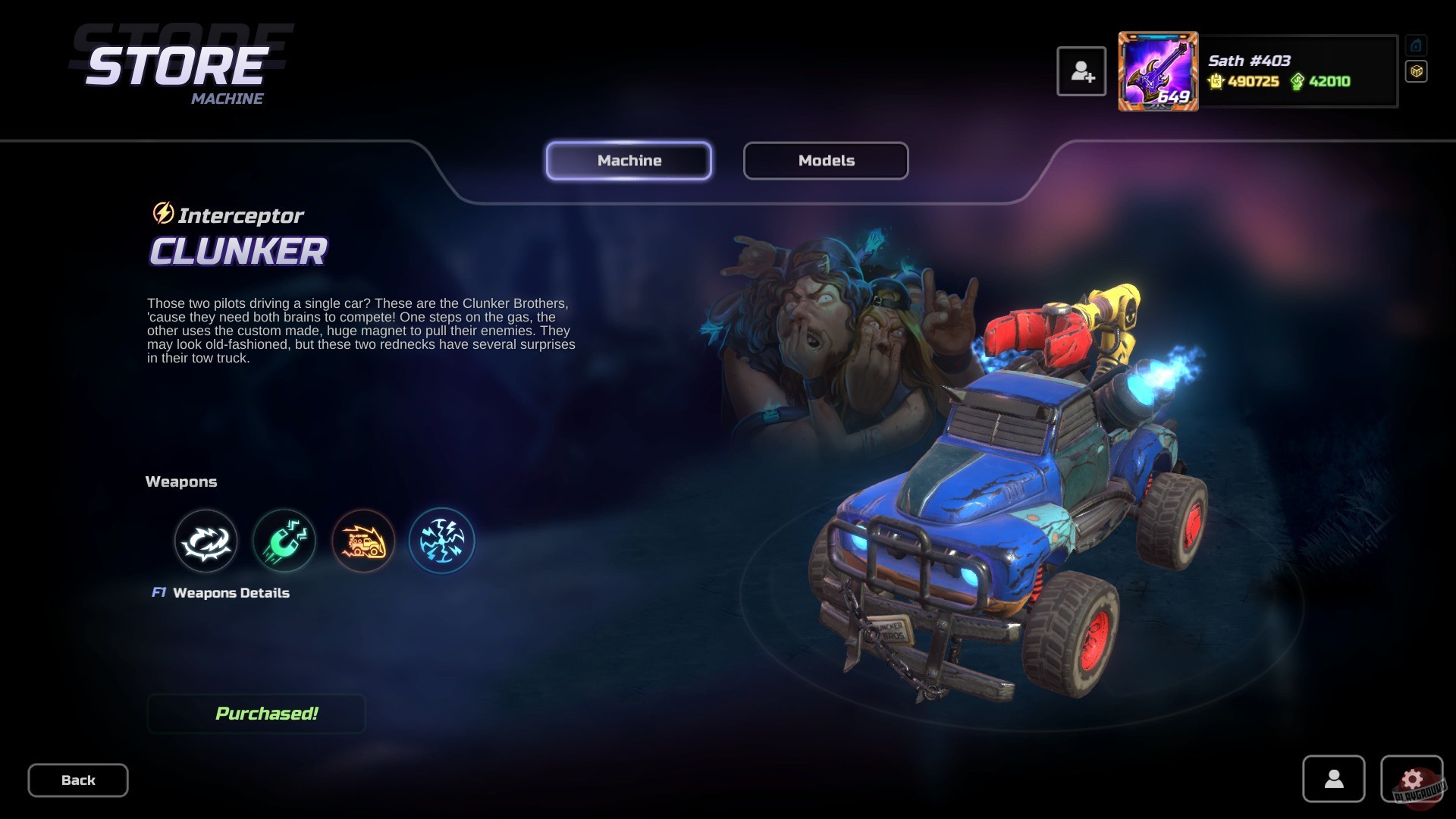 Скриншот из игры Heavy Metal Machines - 50