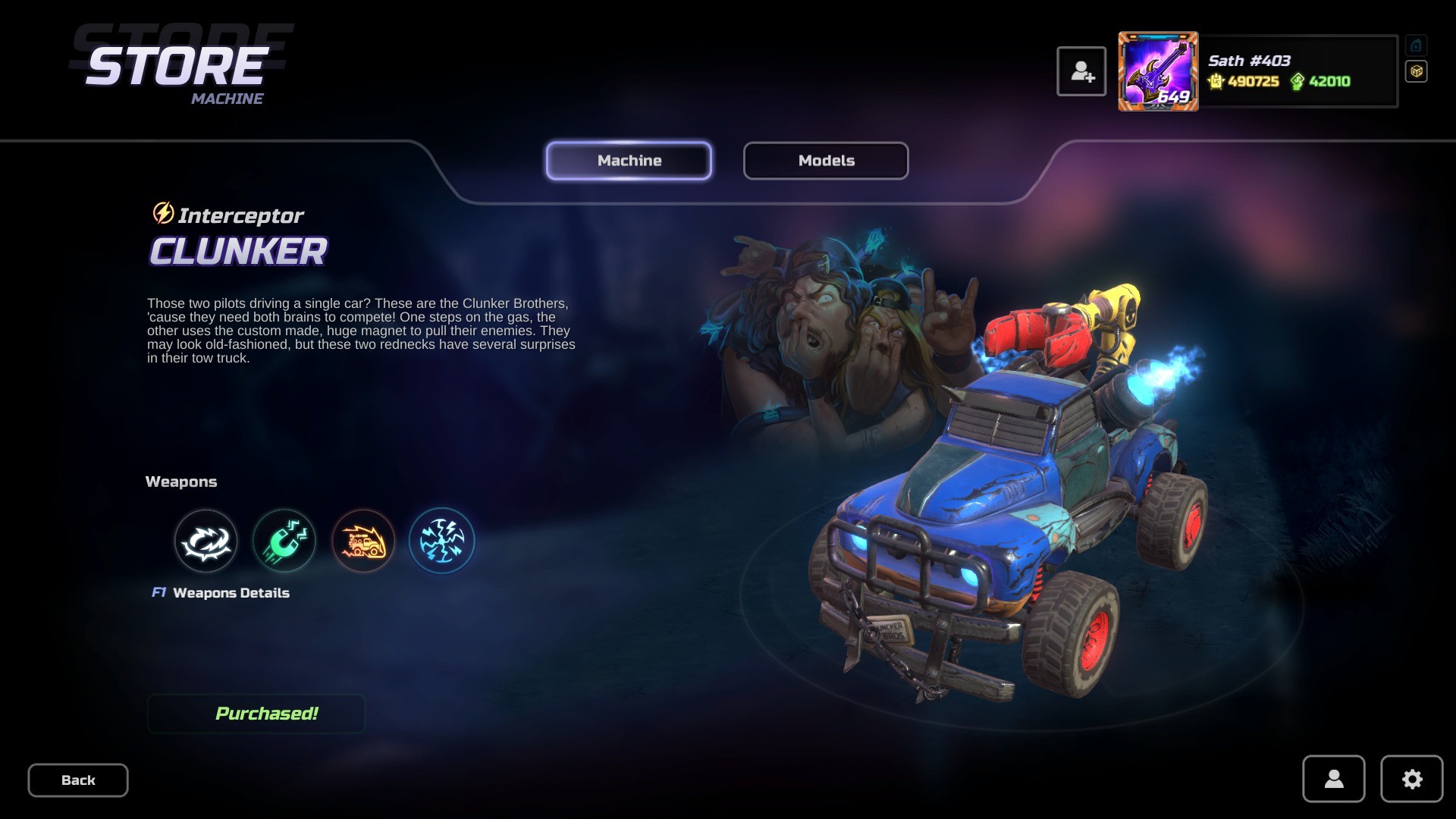 Скриншот из игры Heavy Metal Machines - 20