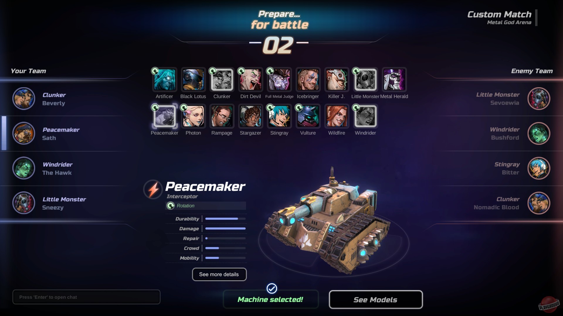 Скриншот из игры Heavy Metal Machines - 32