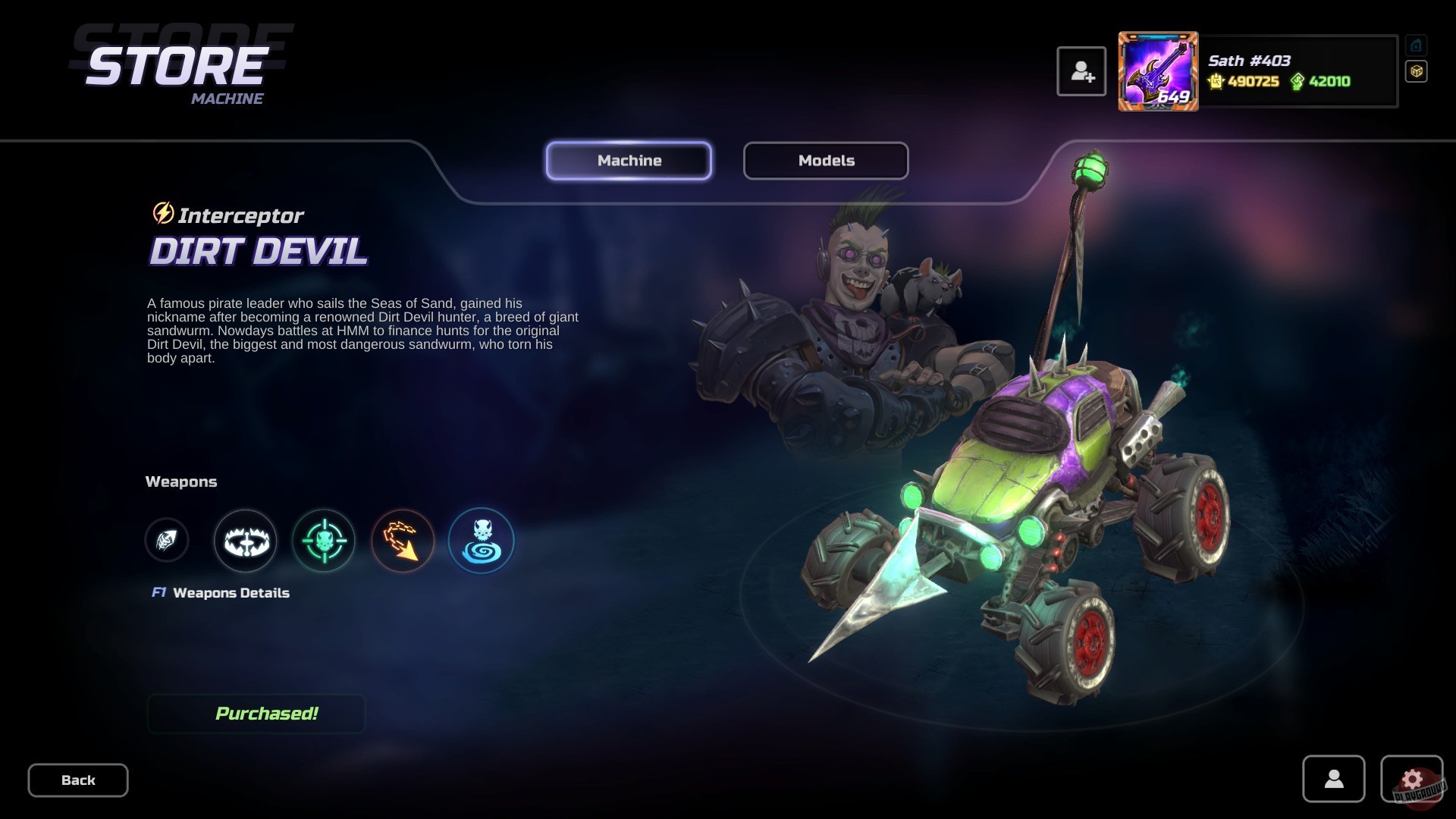 Скриншот из игры Heavy Metal Machines - 63