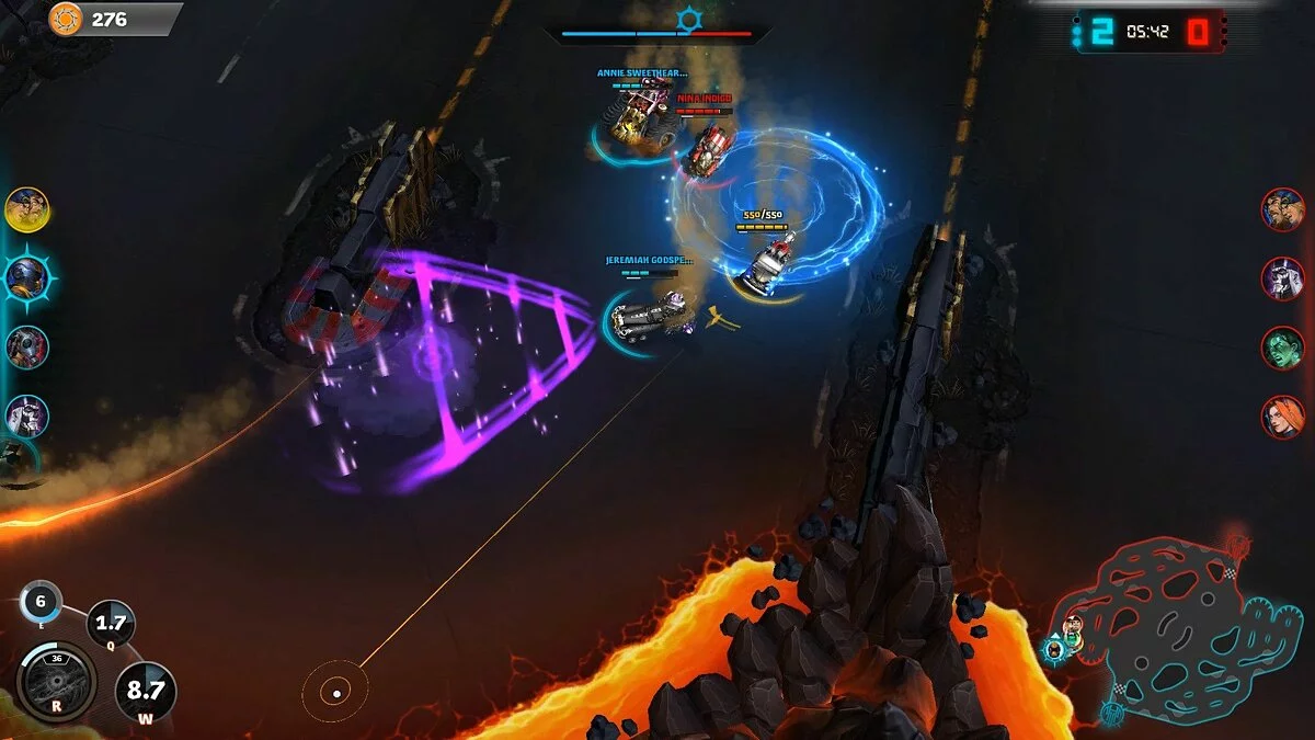 Скриншот из игры Heavy Metal Machines - 13