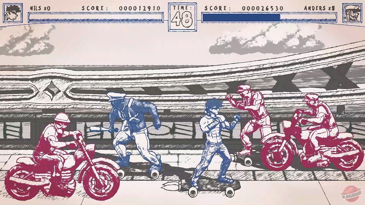 Скриншот из игры Super Punch Patrol - 1