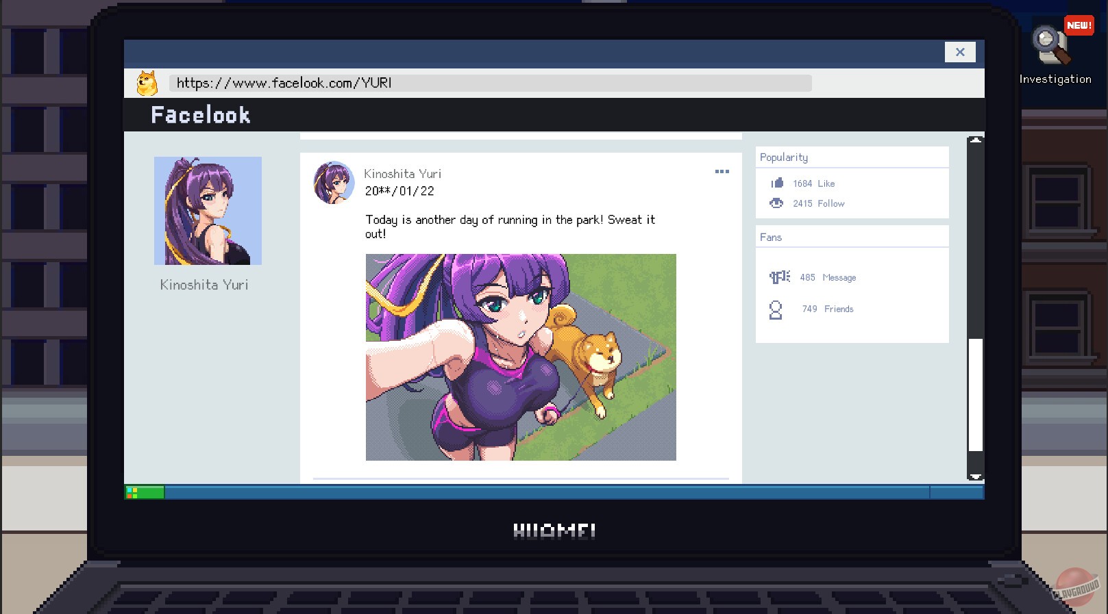 Скриншот из игры Peeping Dorm Manager - 10