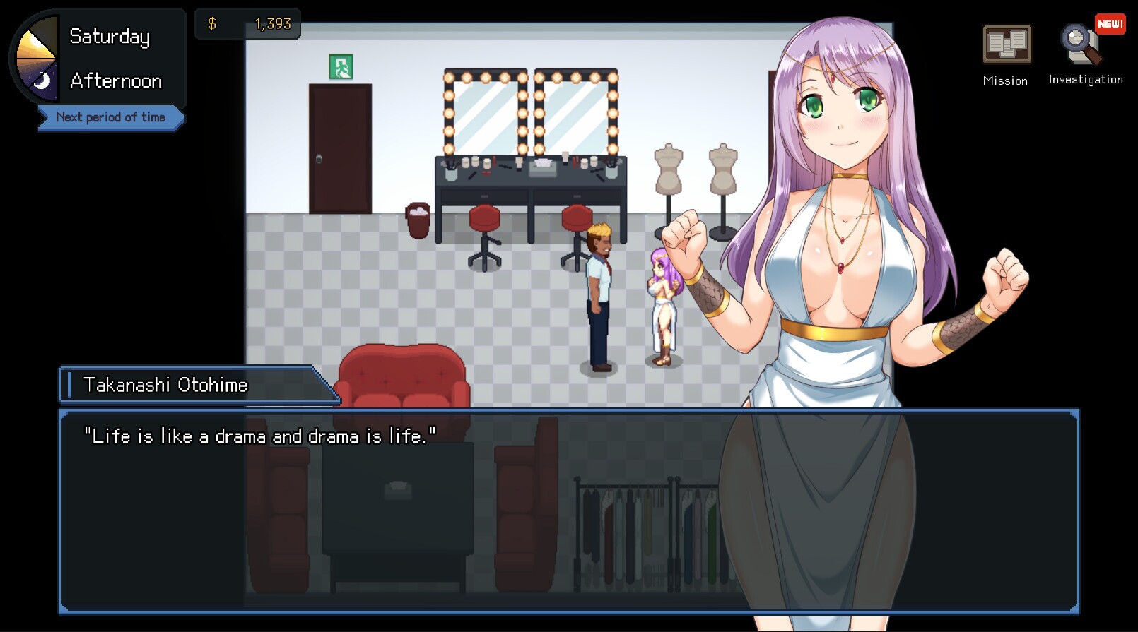 Скриншот из игры Peeping Dorm Manager - 5