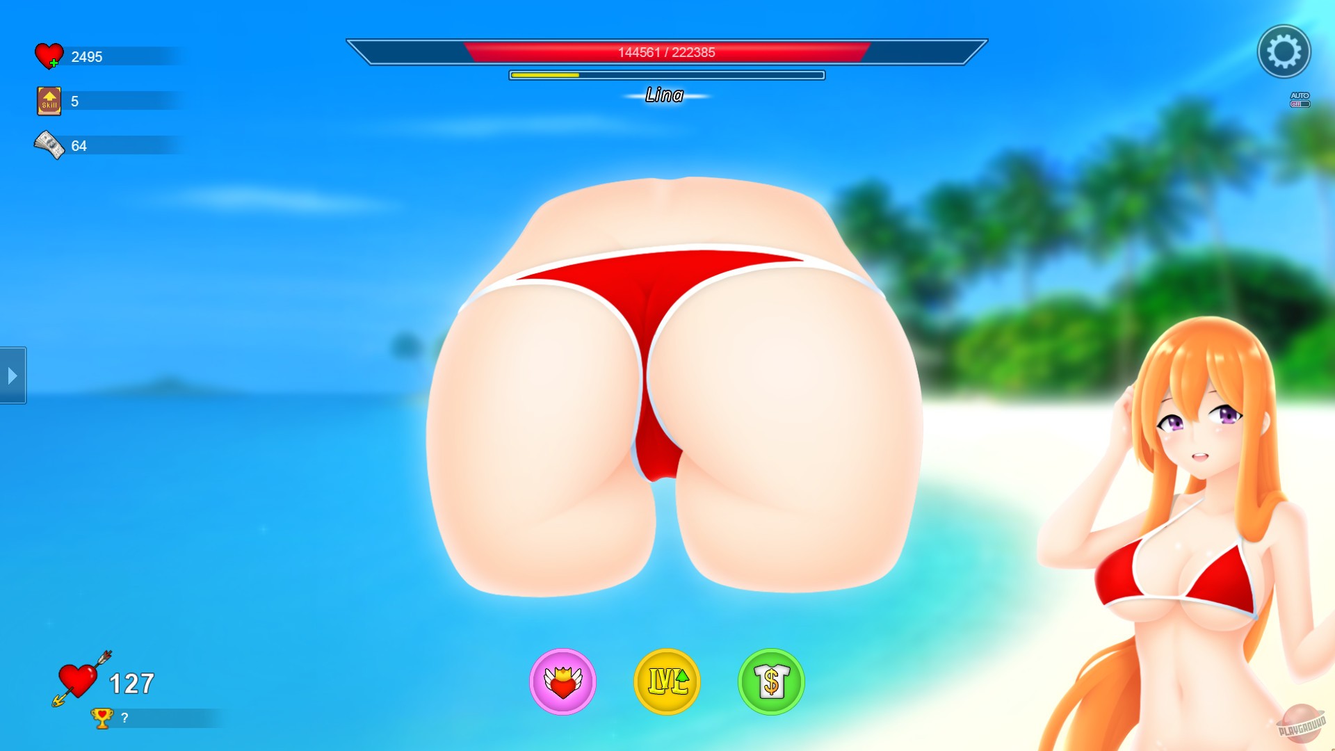 Скриншот из игры Hentai Beach - 4