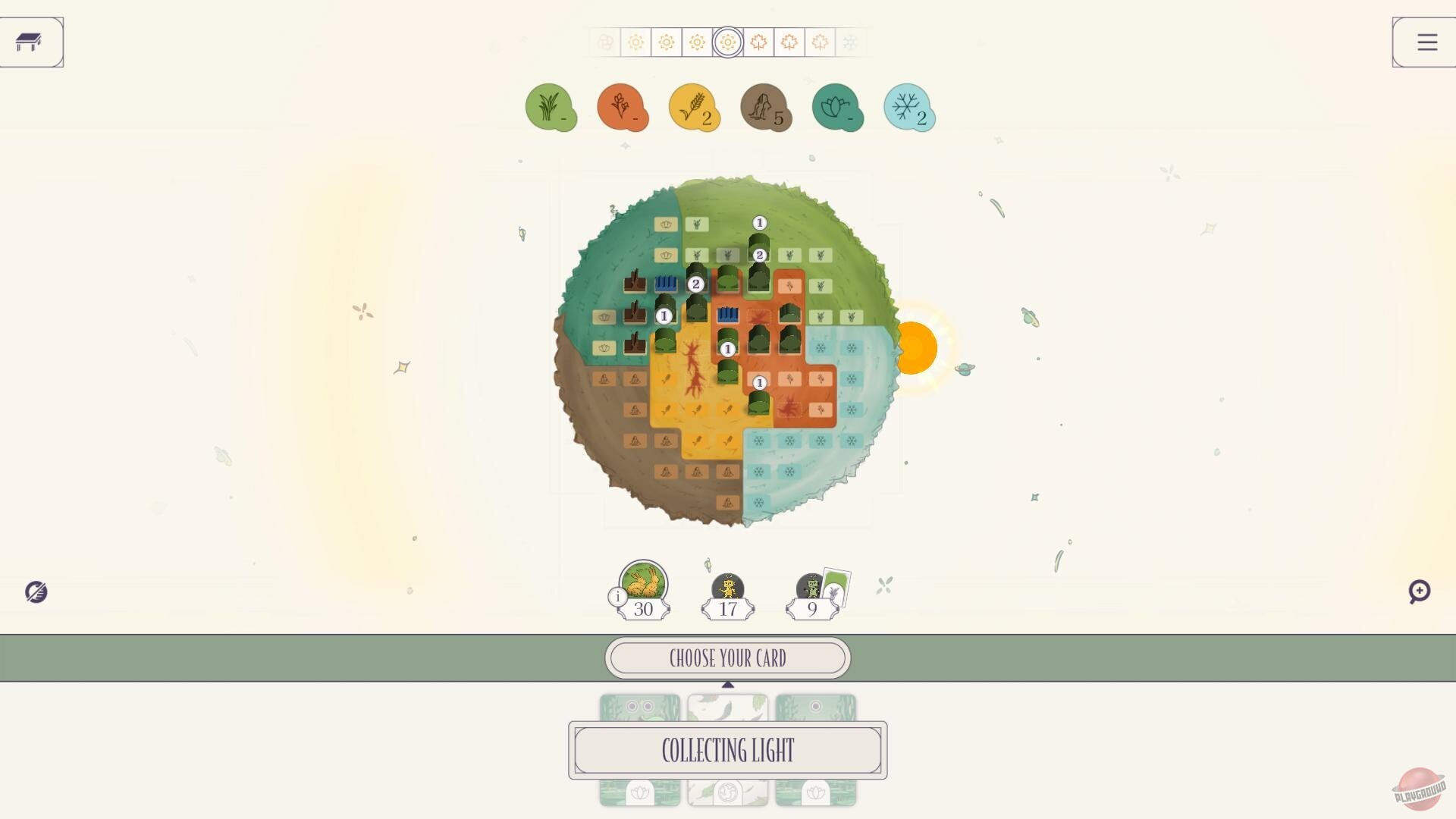 Скриншот из игры Evergreen: The Board Game - 1