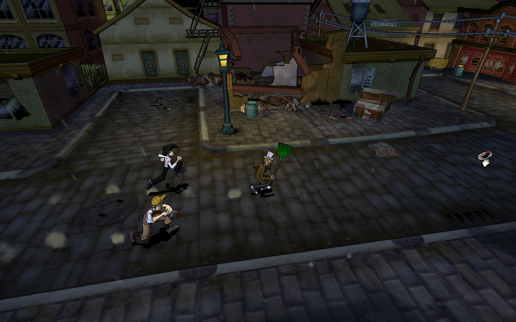 Скриншот из игры Penny Arcade Adventures: On the Rain-Slick Precipice of Darkness, Episode One - 6