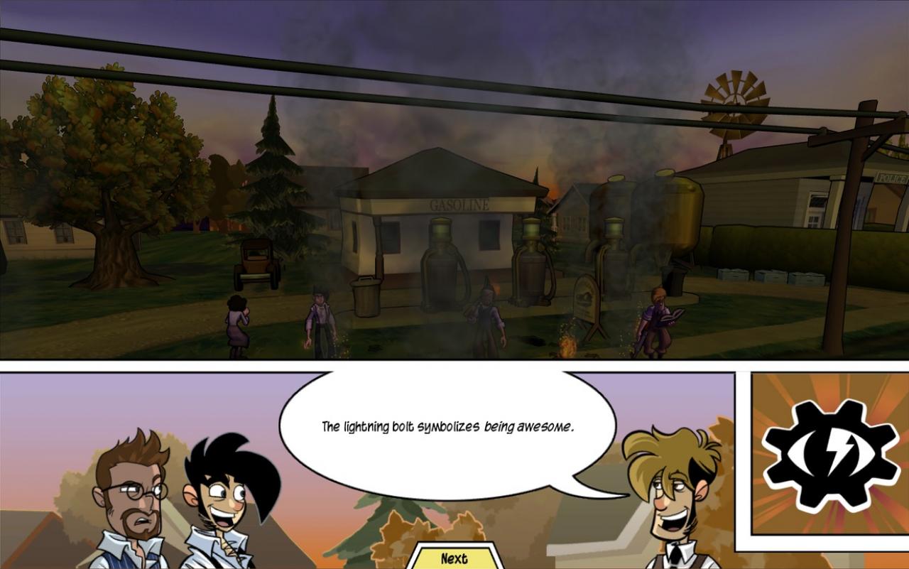 Скриншот из игры Penny Arcade Adventures: On the Rain-Slick Precipice of Darkness, Episode One - 66