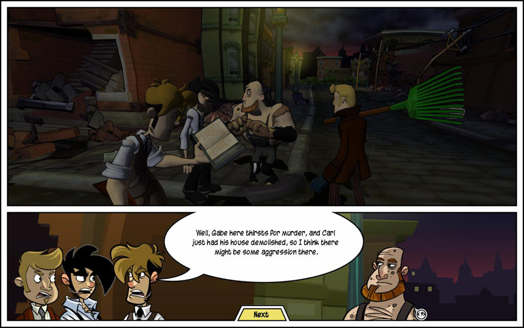 Скриншот из игры Penny Arcade Adventures: On the Rain-Slick Precipice of Darkness, Episode One - 36