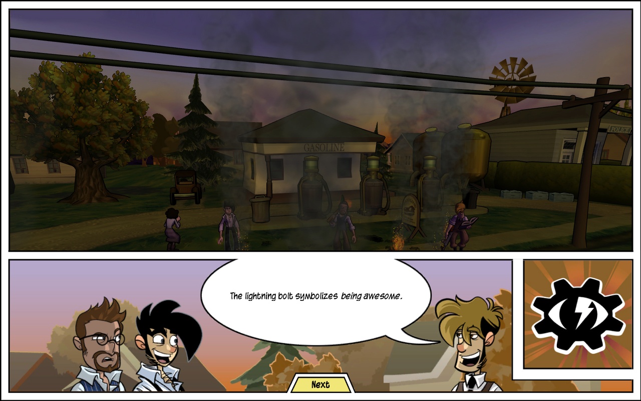 Скриншот из игры Penny Arcade Adventures: On the Rain-Slick Precipice of Darkness, Episode One - 121