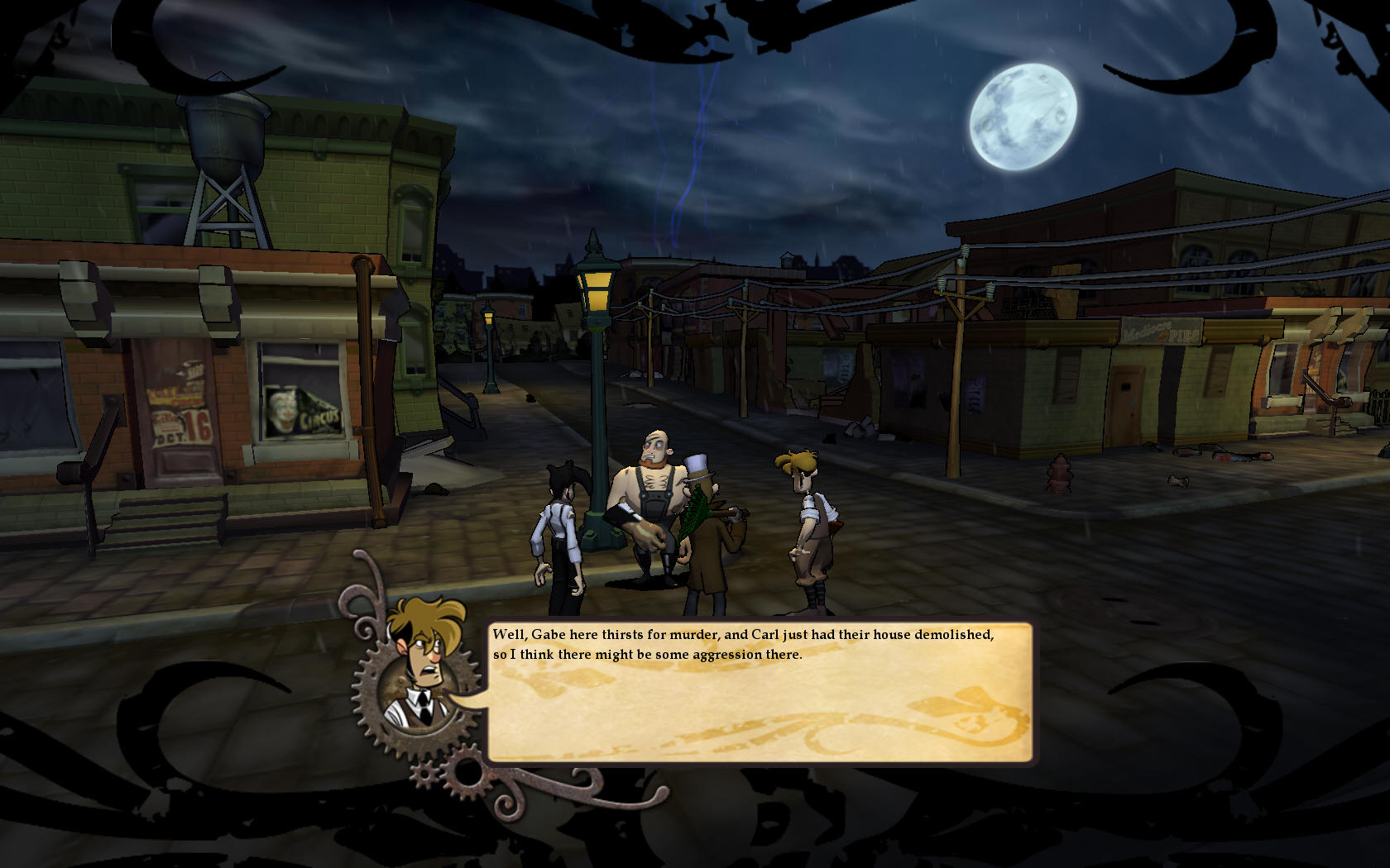 Скриншот из игры Penny Arcade Adventures: On the Rain-Slick Precipice of Darkness, Episode One - 74