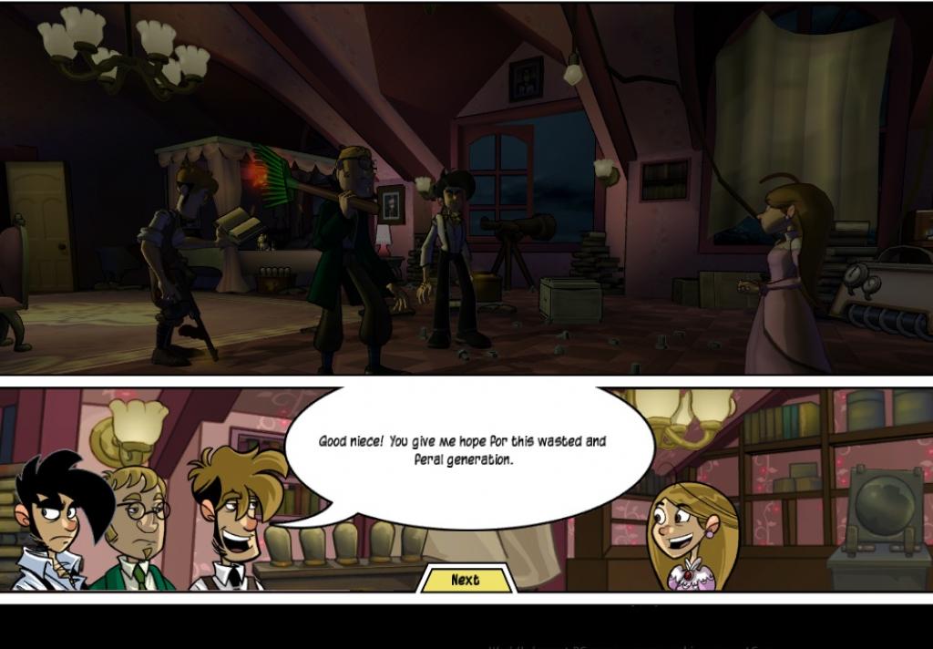 Скриншот из игры Penny Arcade Adventures: On the Rain-Slick Precipice of Darkness, Episode One - 27