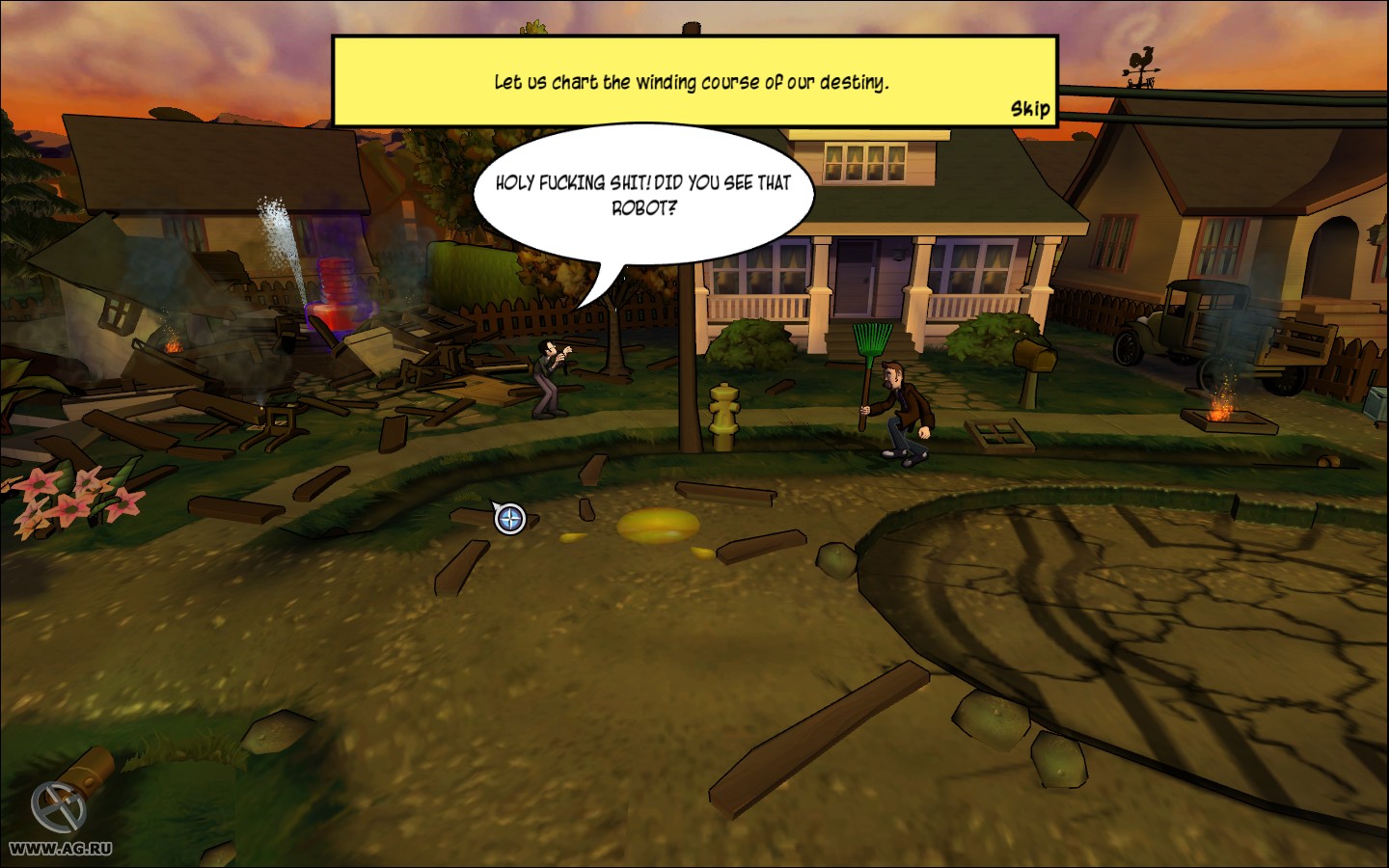 Скриншот из игры Penny Arcade Adventures: On the Rain-Slick Precipice of Darkness, Episode One - 124