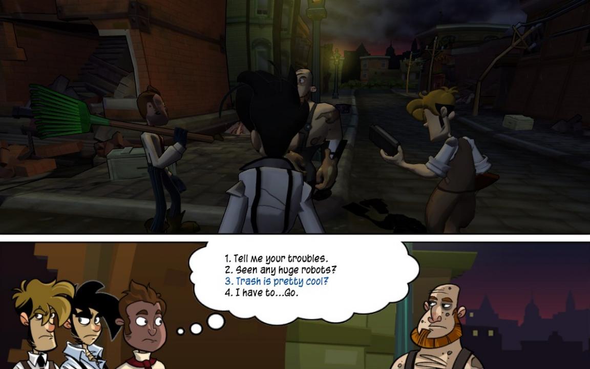 Скриншот из игры Penny Arcade Adventures: On the Rain-Slick Precipice of Darkness, Episode One - 15