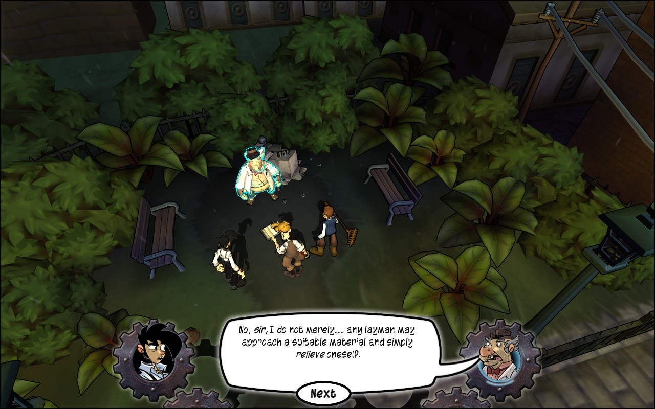 Скриншот из игры Penny Arcade Adventures: On the Rain-Slick Precipice of Darkness, Episode One - 123